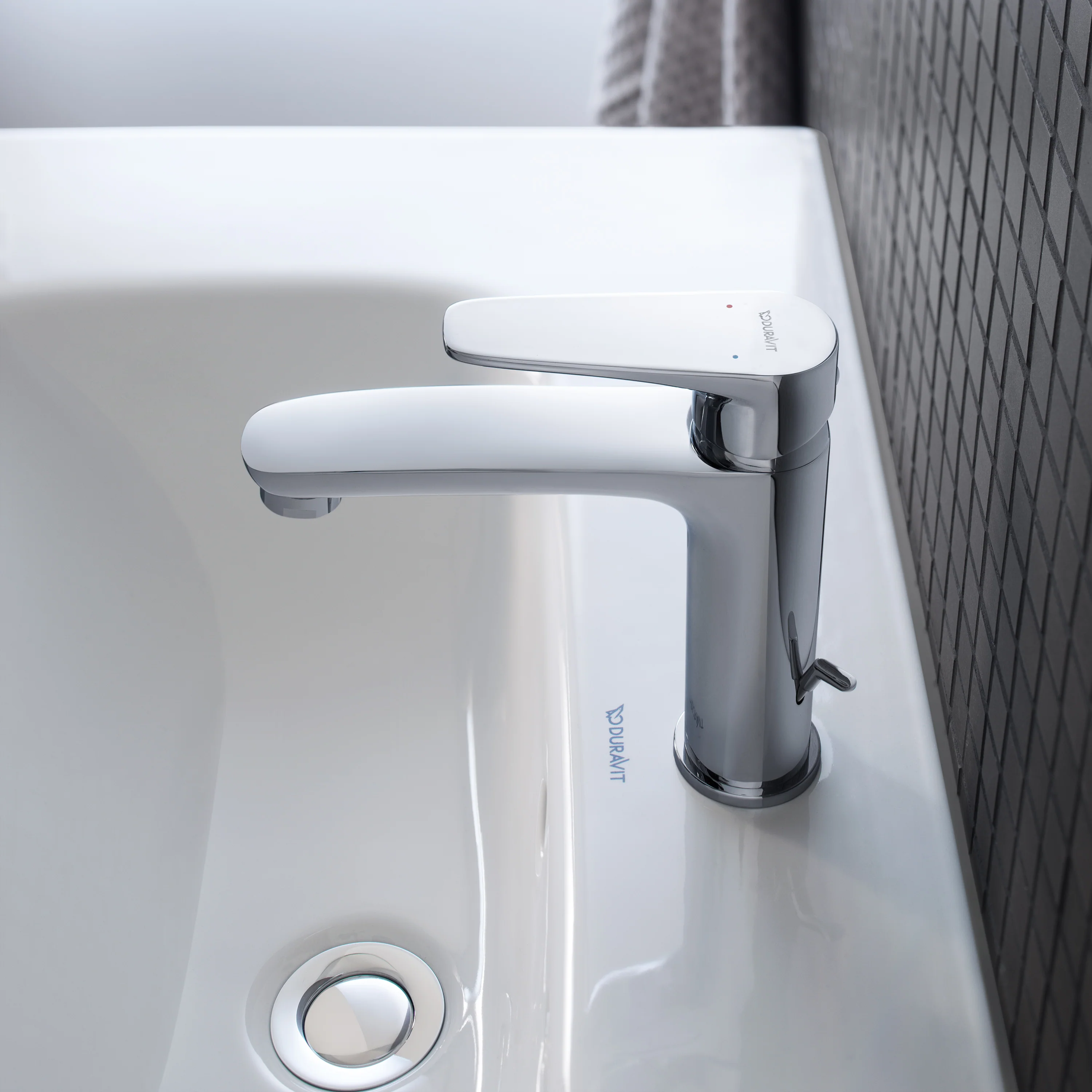 Duravit B.1 ettgrepps-tvättställsblandare - Image 14