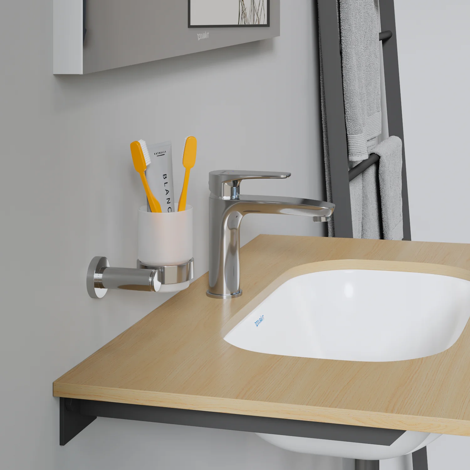 Duravit B.1 ettgrepps-tvättställsblandare - Image 16