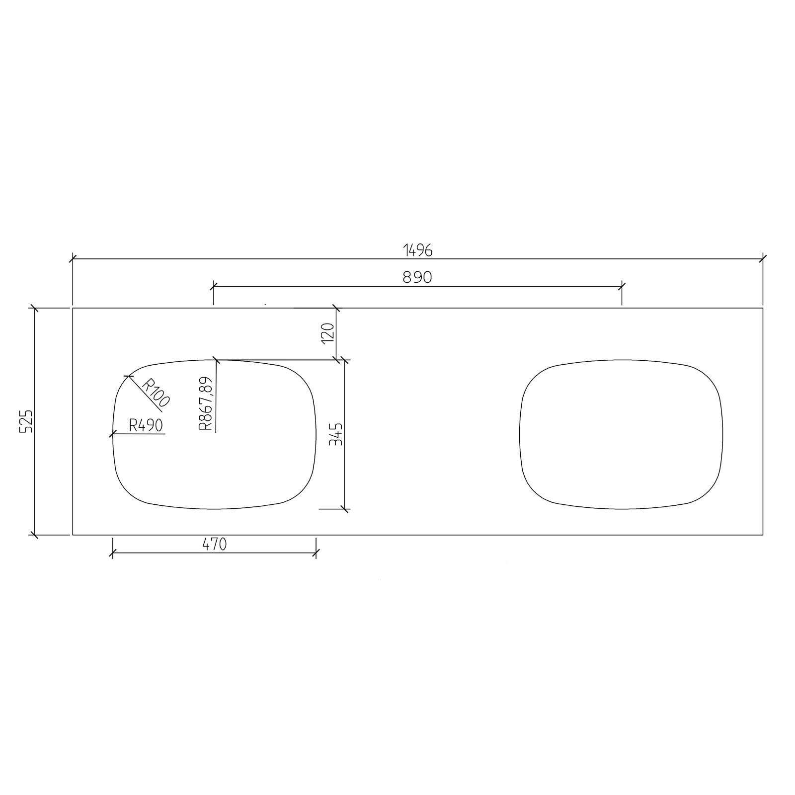 Badrumsmöbelset Inalco 1500 - Image 20