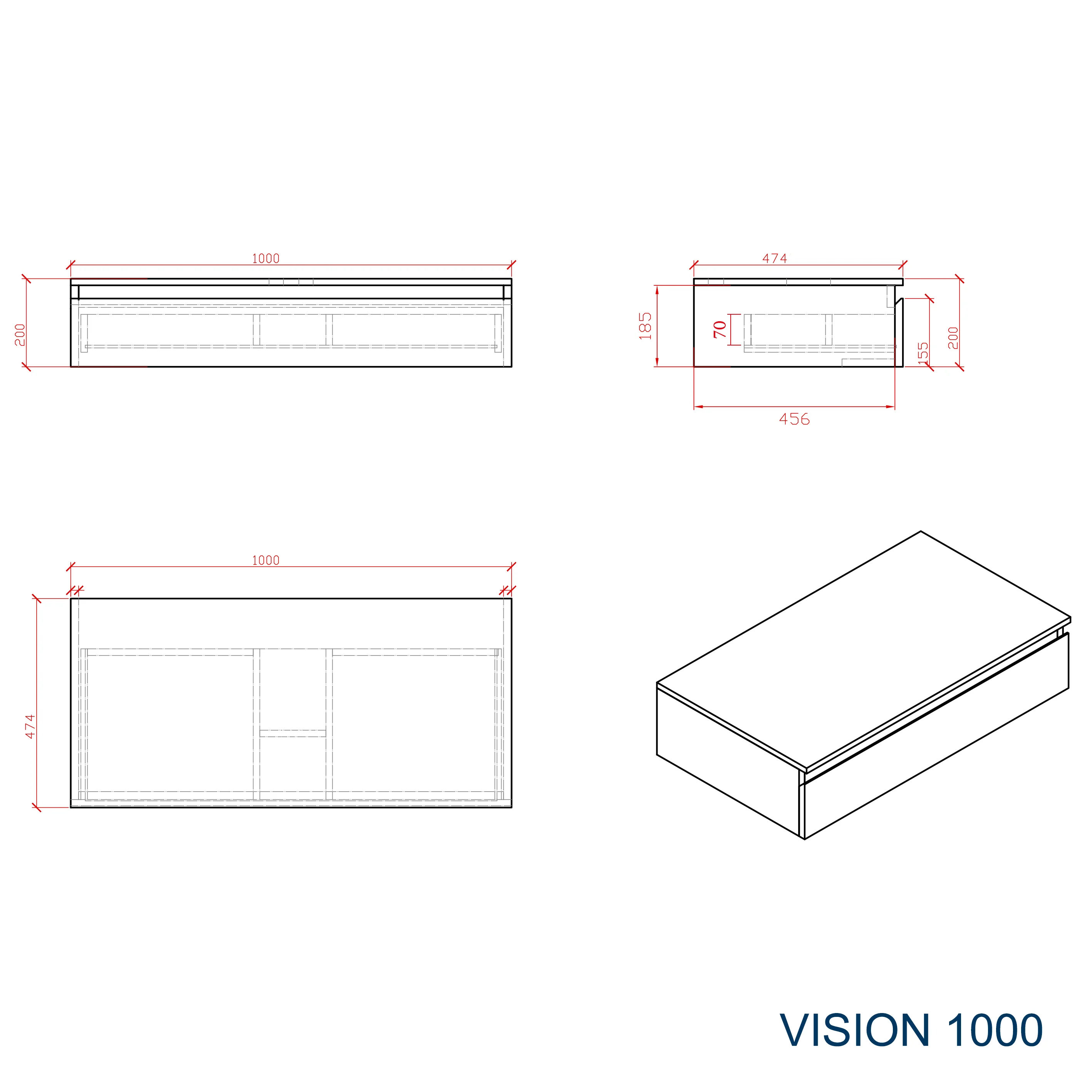 Badrumsmöbler Vision 1000 - Image 5