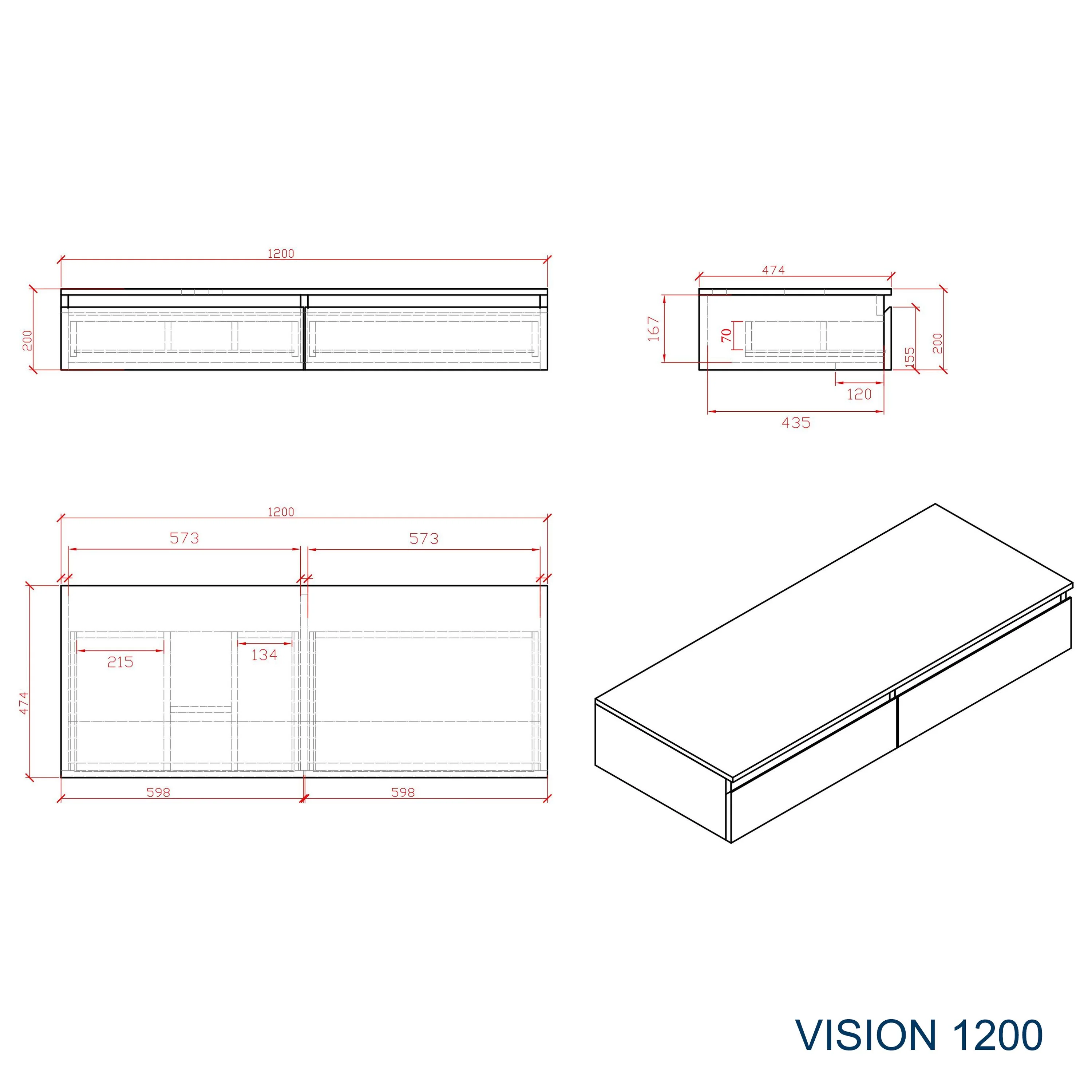 Badrumsmöbler Vision 1200 - Image 5