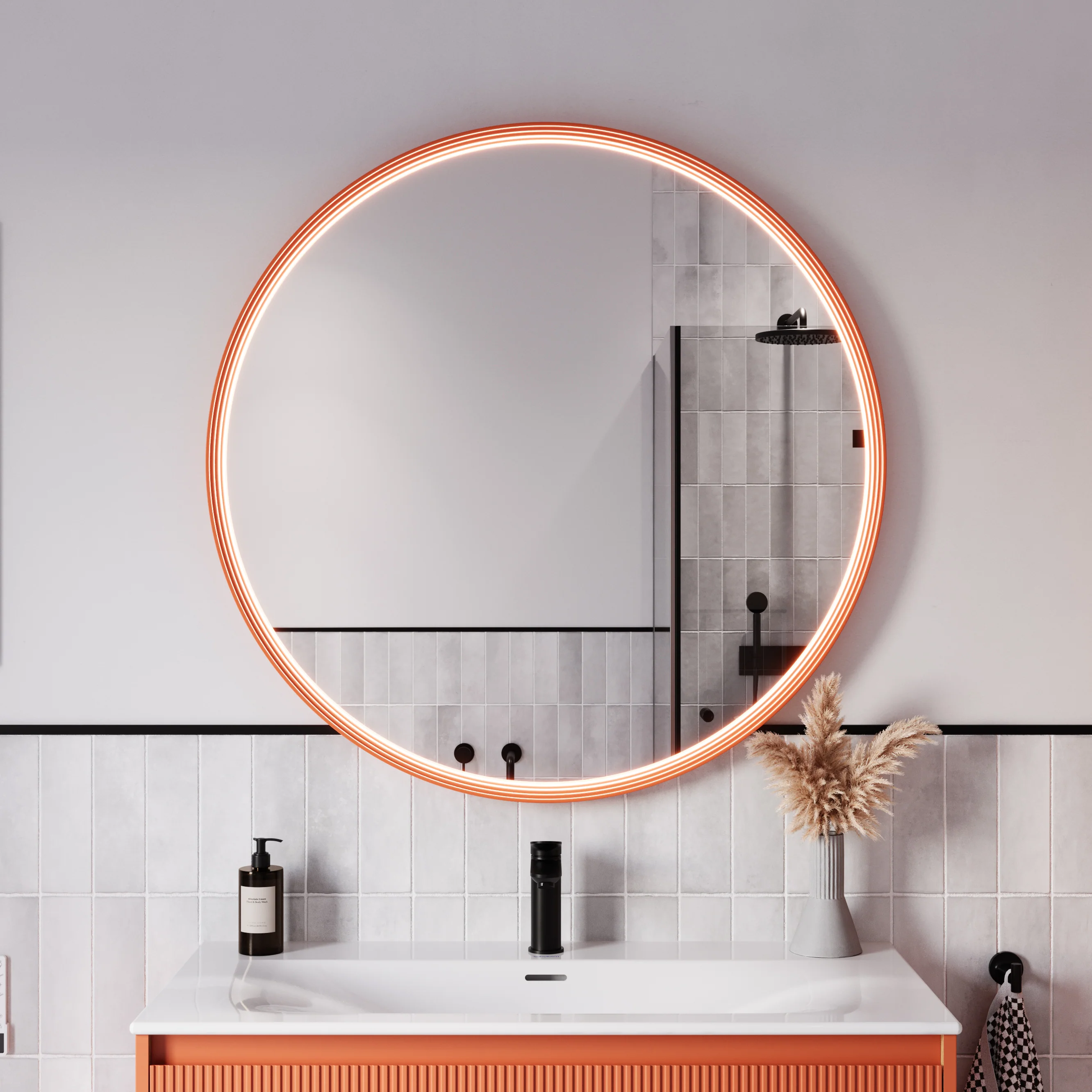 Badrumsmöbelset BELDIVO 100 cm med tvättställ - Image 45