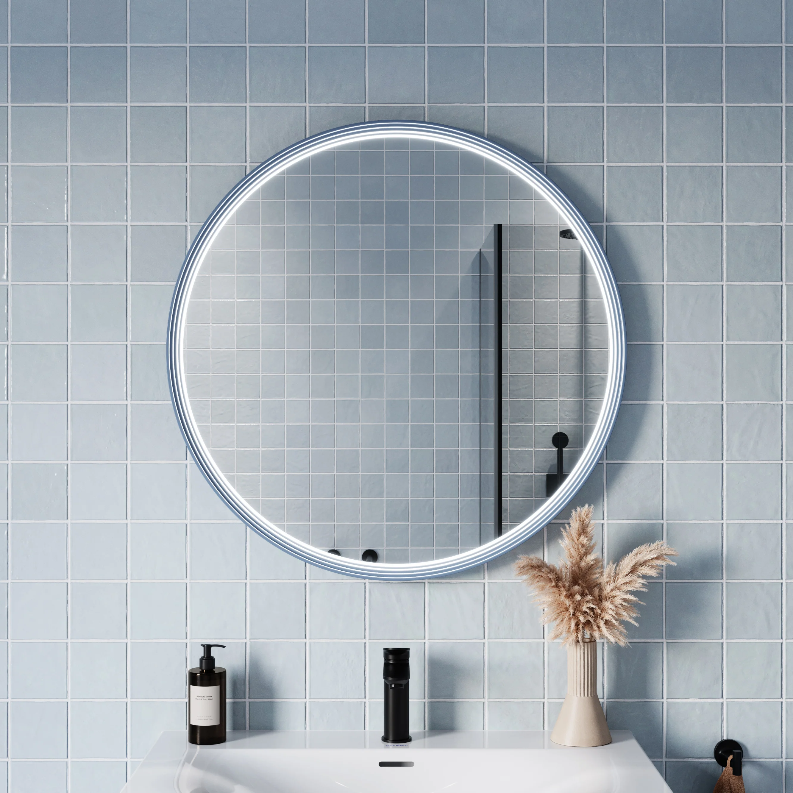 Badrumsmöbelset BELDIVO 80 cm med tvättställ - Image 57
