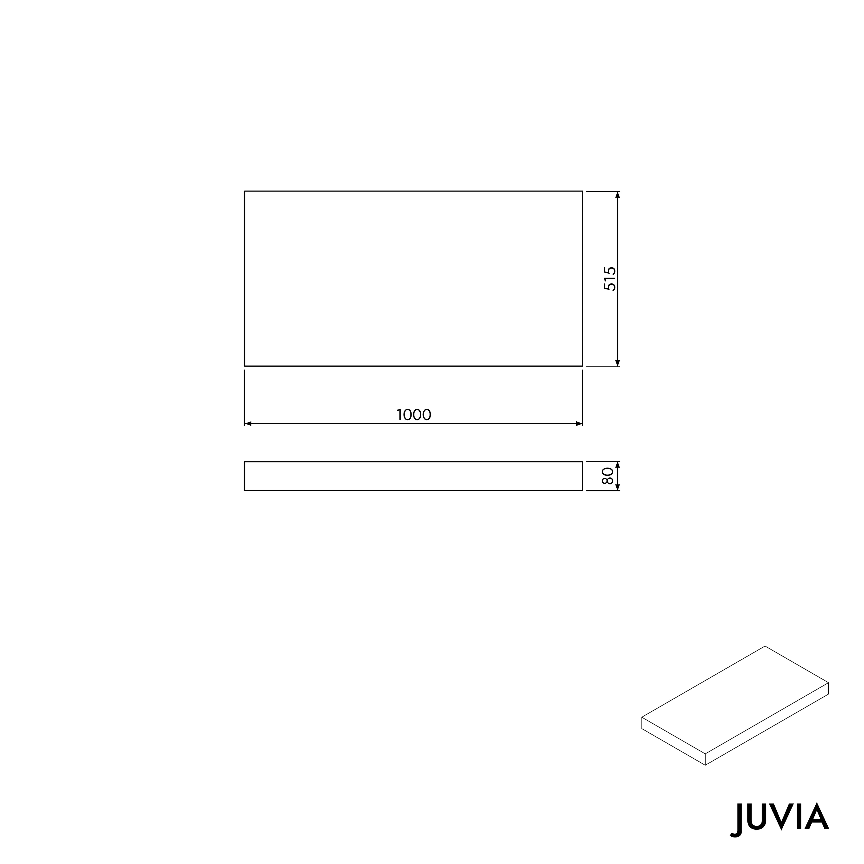 Badrumsmöbler JUVIA Float 100 cm till 160 cm - Image 80
