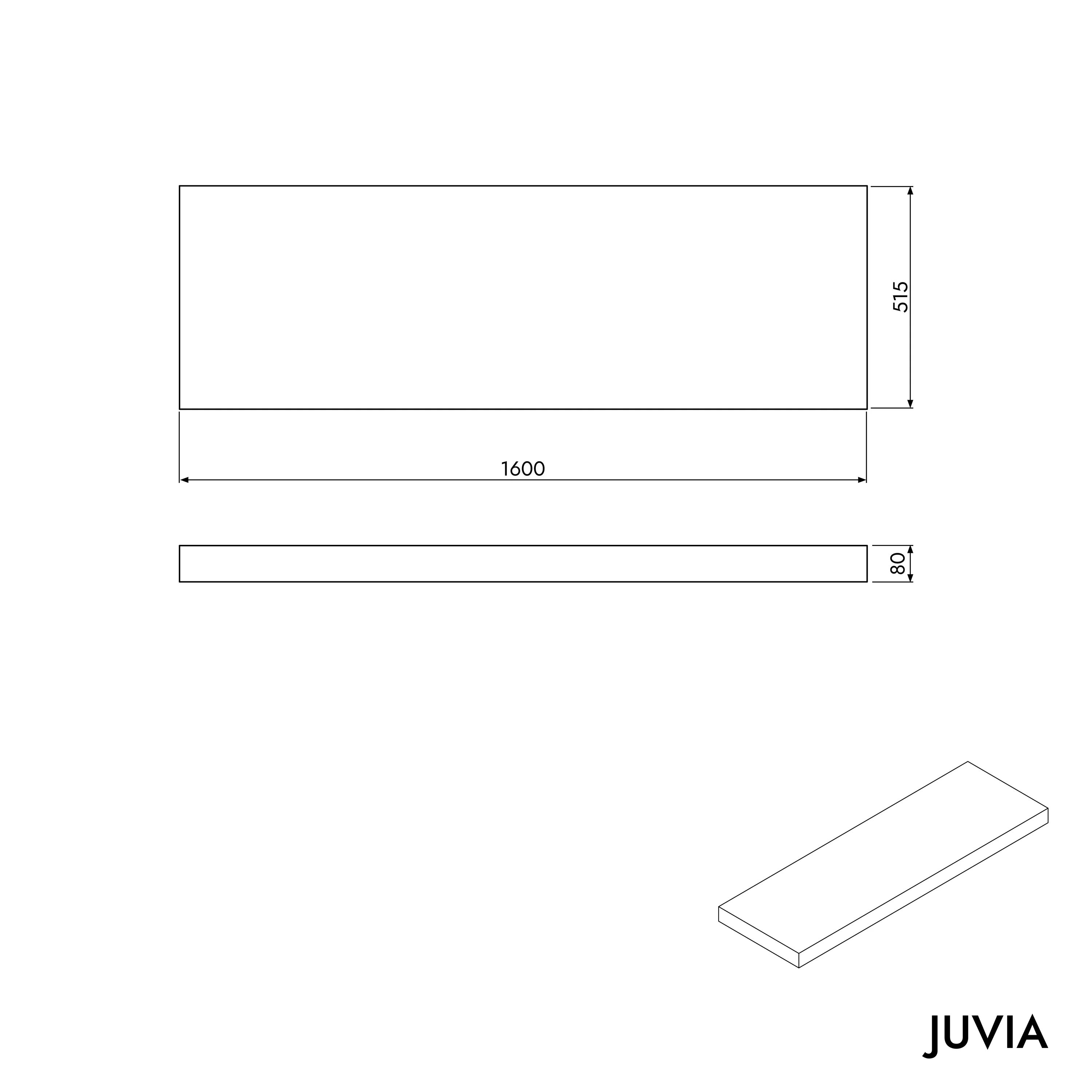 Badrumsmöbler JUVIA Float 100 cm till 160 cm - Image 89
