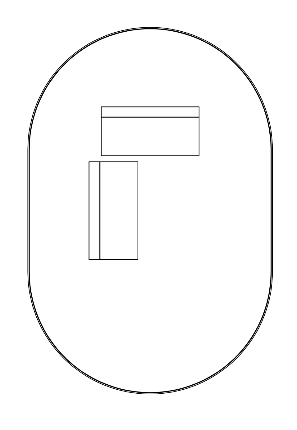 Badrumsspegel 8144B oval - Image 13