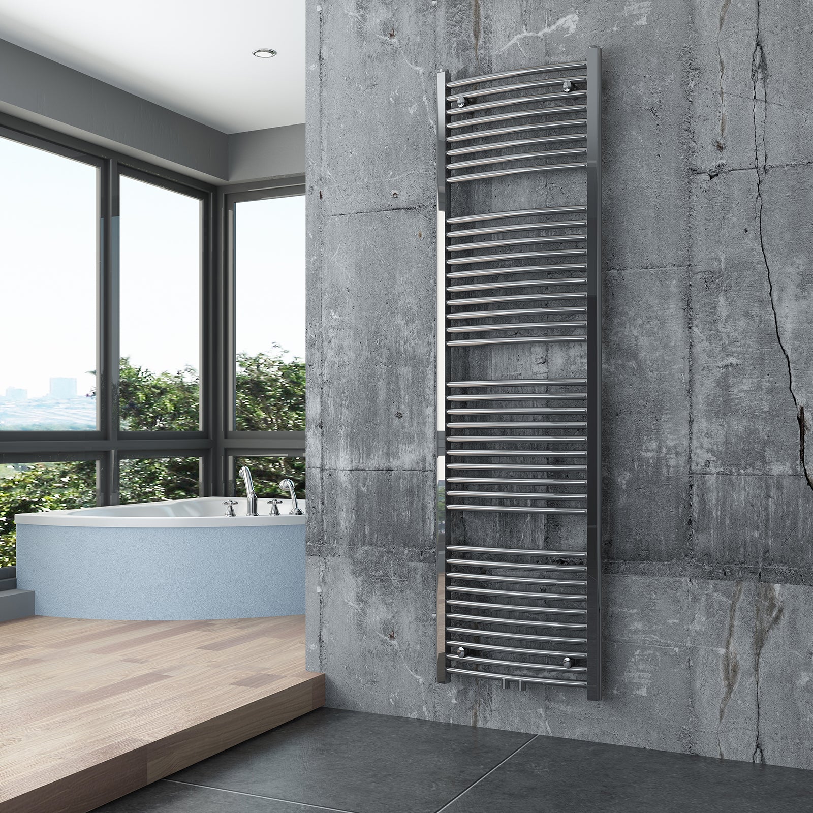 BERNSTEIN badrumsradiator handduksvärmare R20C - Image 7