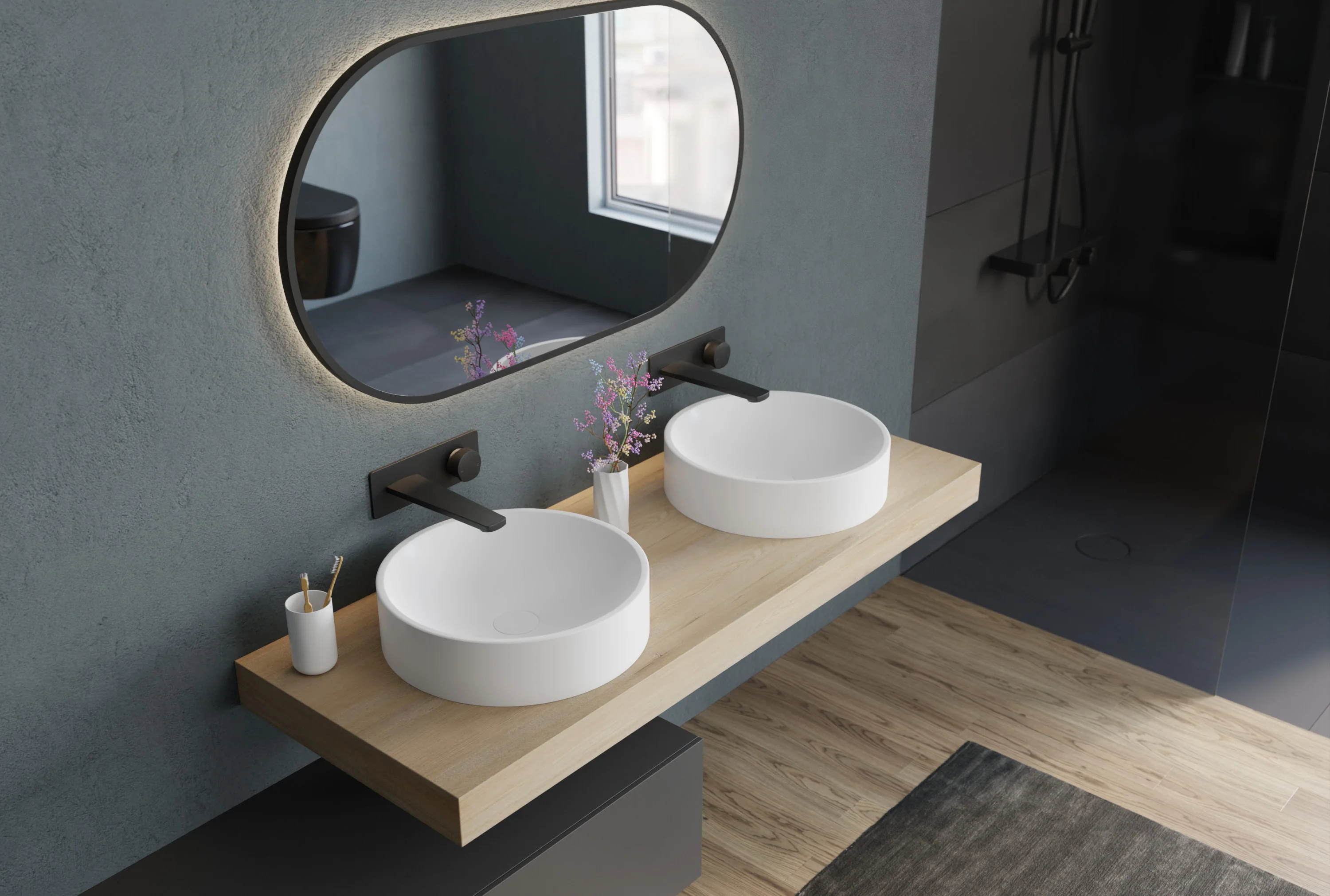Bänkskiva tvättställ NT8565 - Image 2