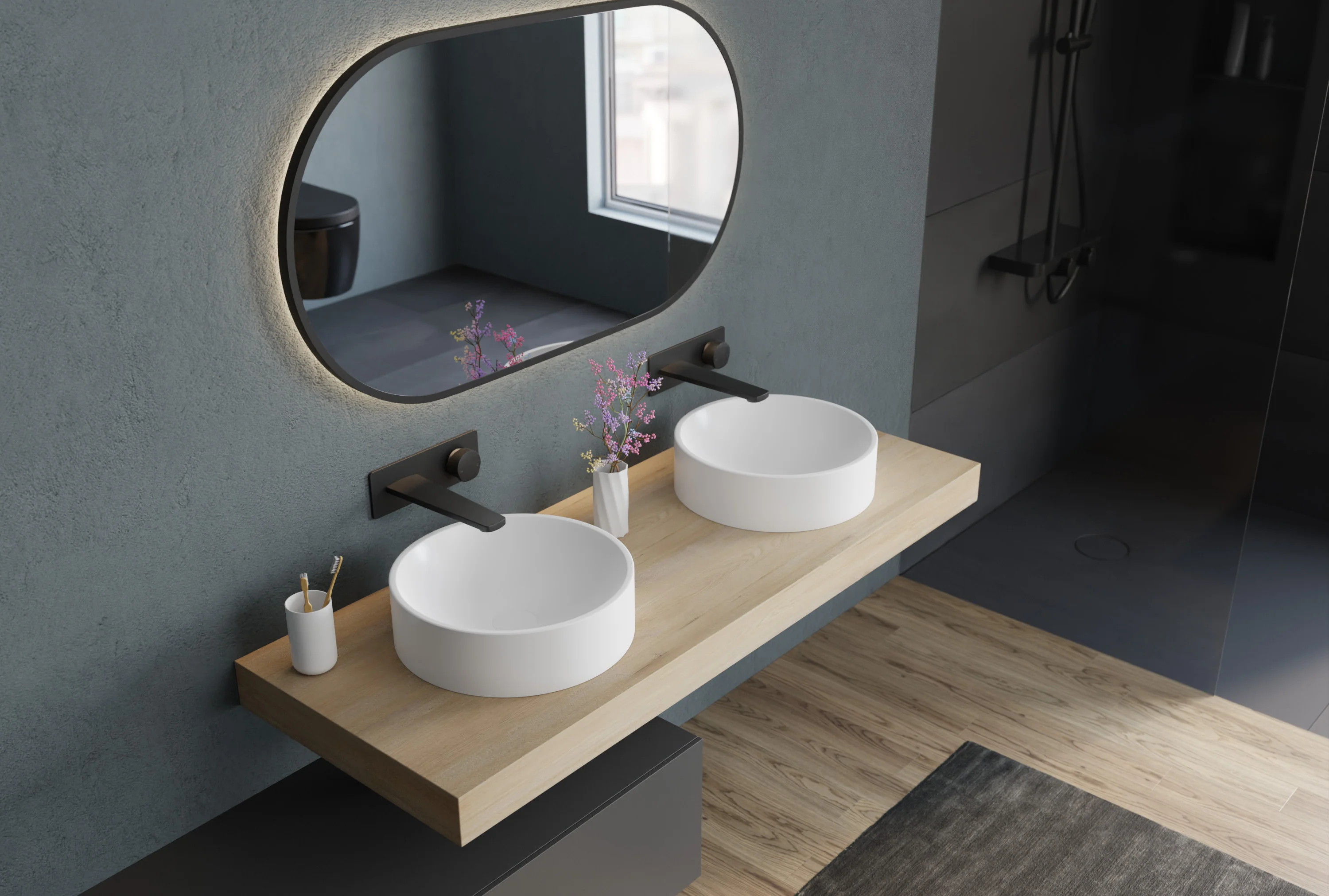 Bänkskiva tvättställ NT8565 - Image 2