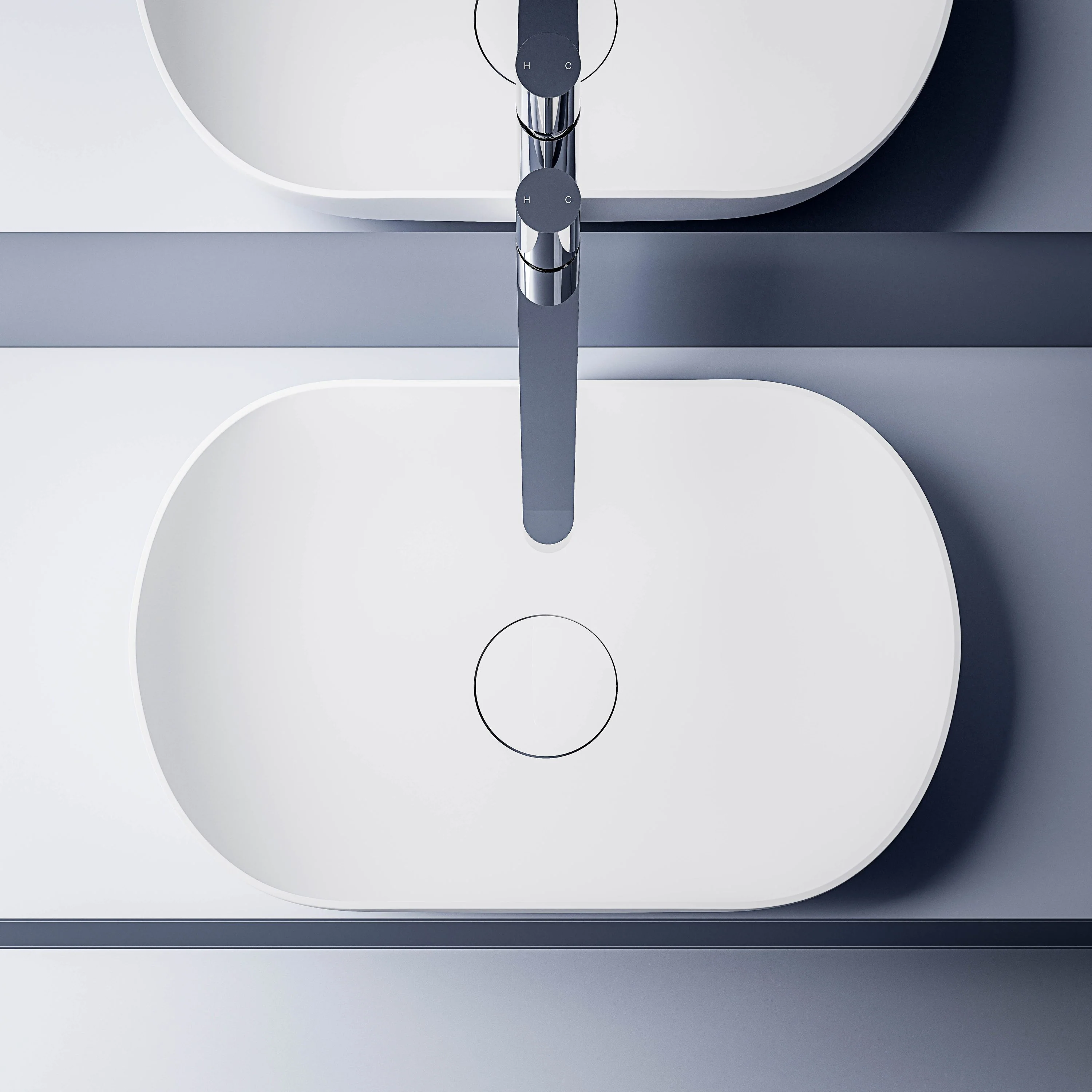 Bänktvättställ O-541 - Image 8