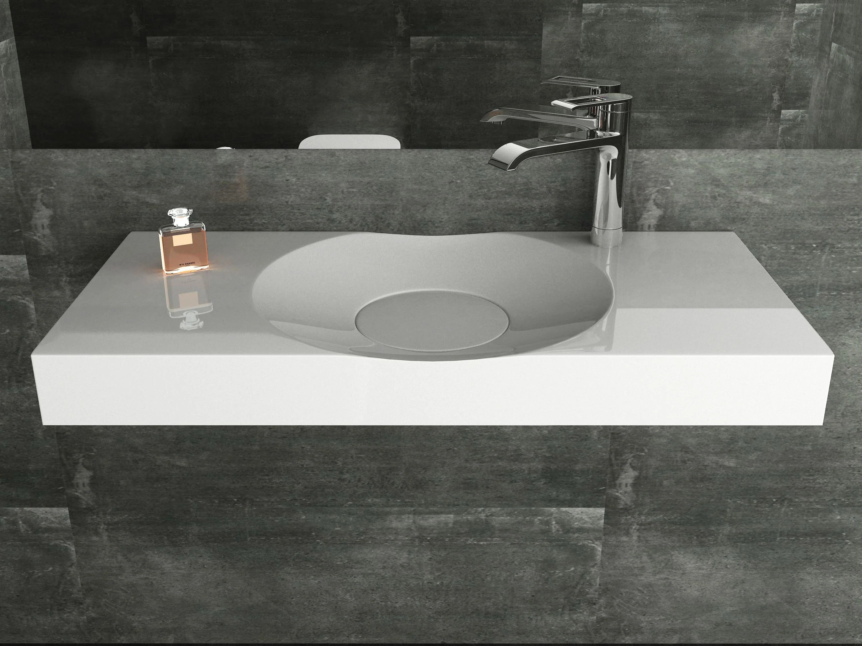 Design bänkskiva / Vägghängt handfat BS6059 - Image 2