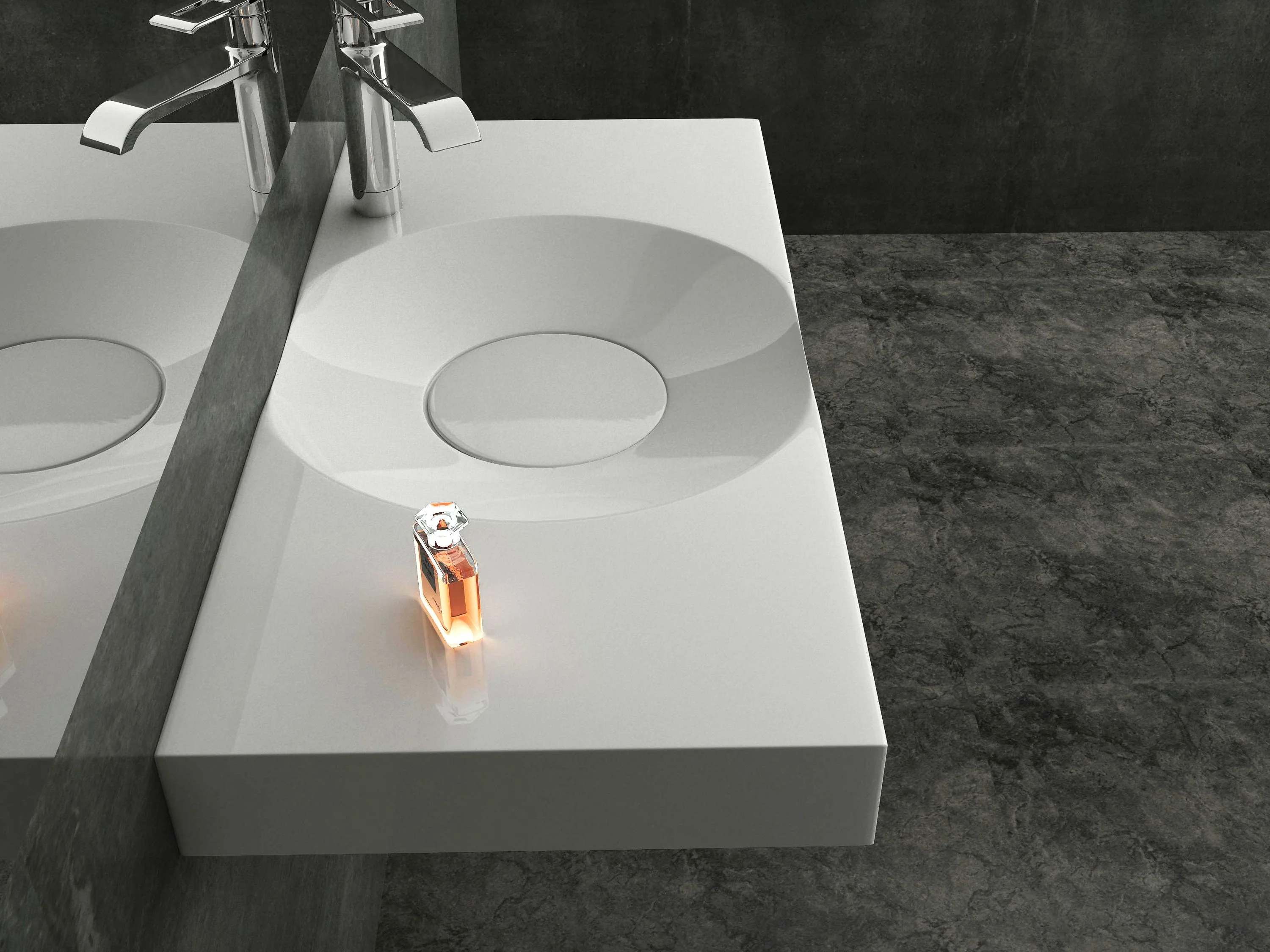 Design bänkskiva / Vägghängt handfat BS6059 - Image 3