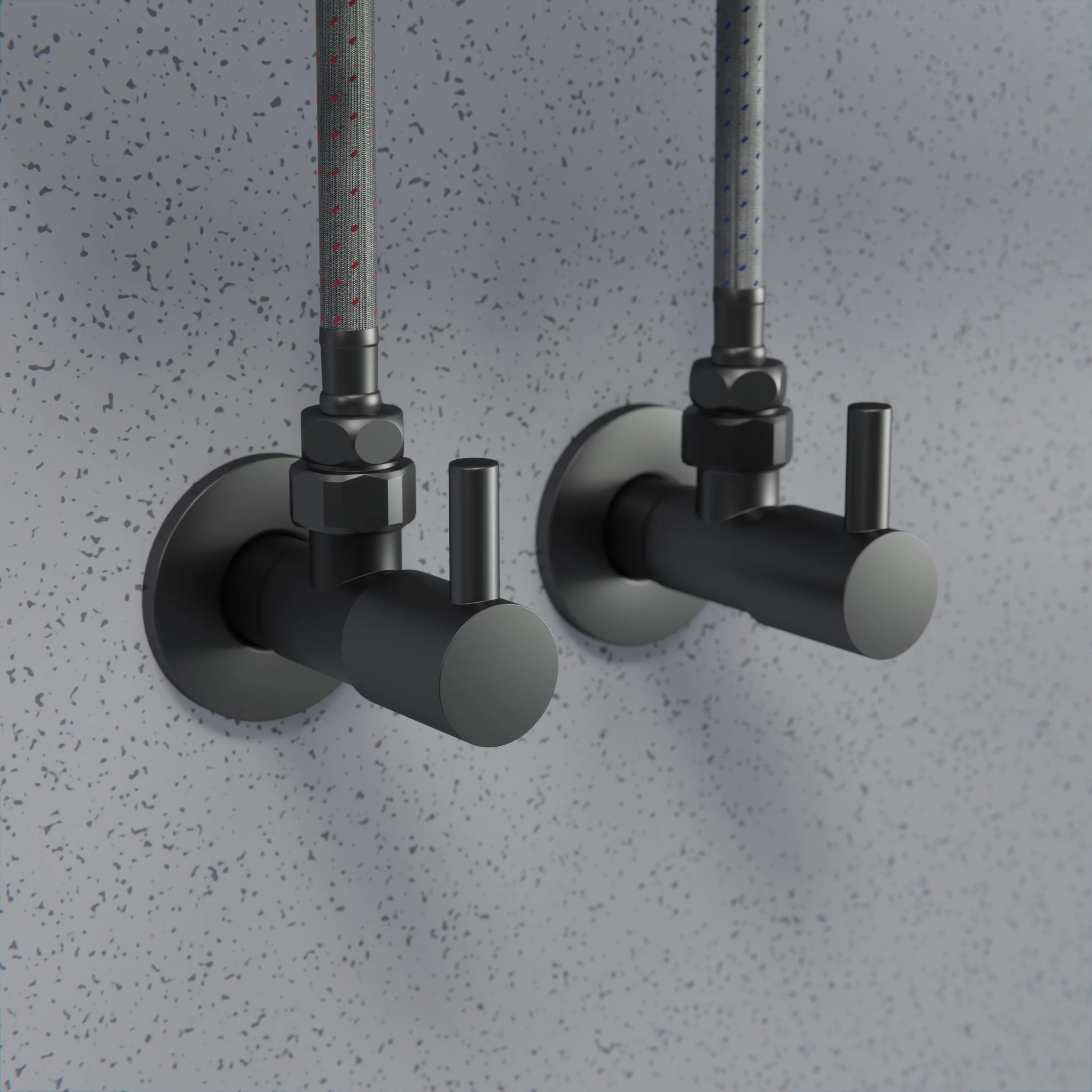 Design-vinkelventil 2-pack - Image 2