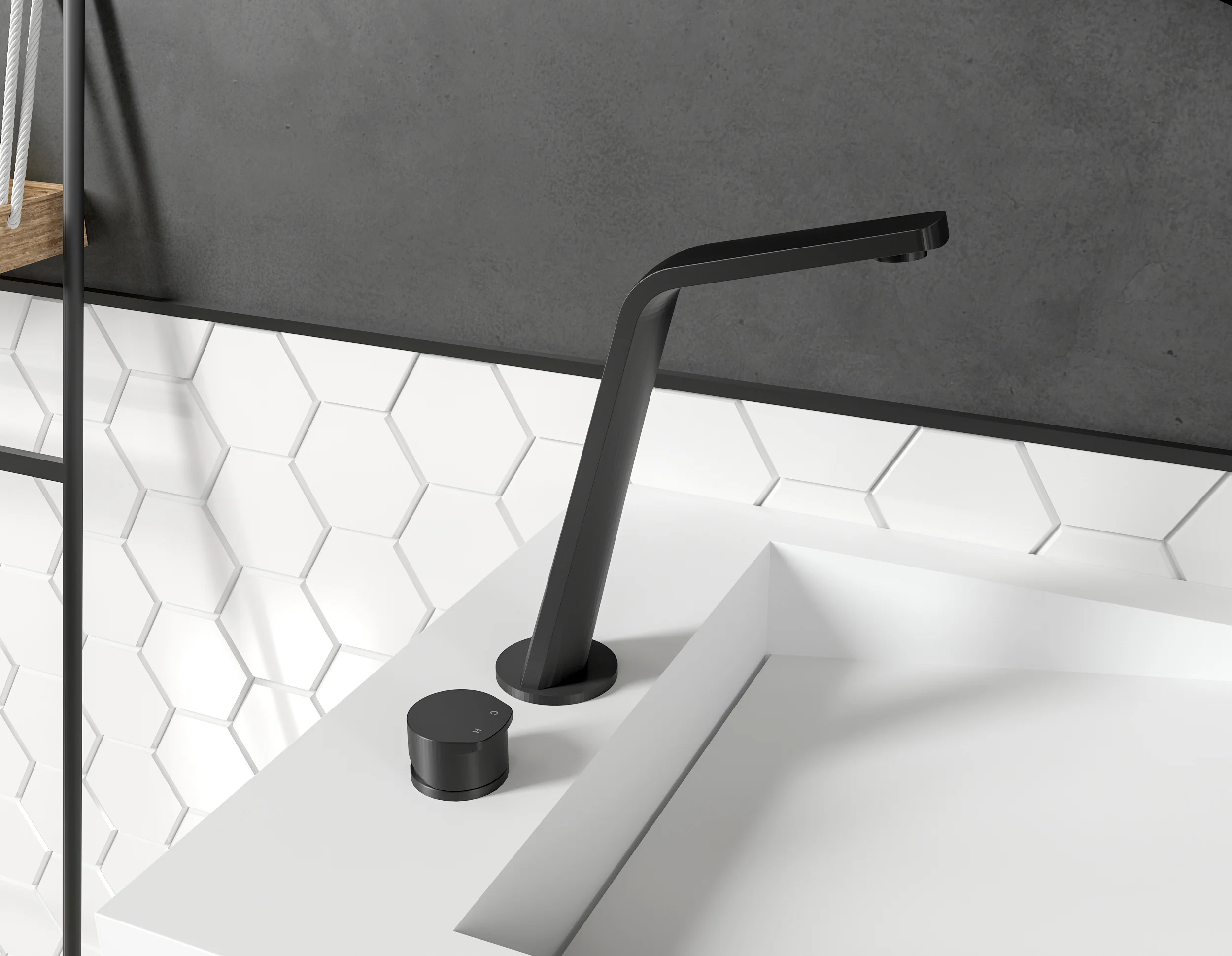 Tvättställsblandare badrumsblandare XELO-Flex 260 - Image 17