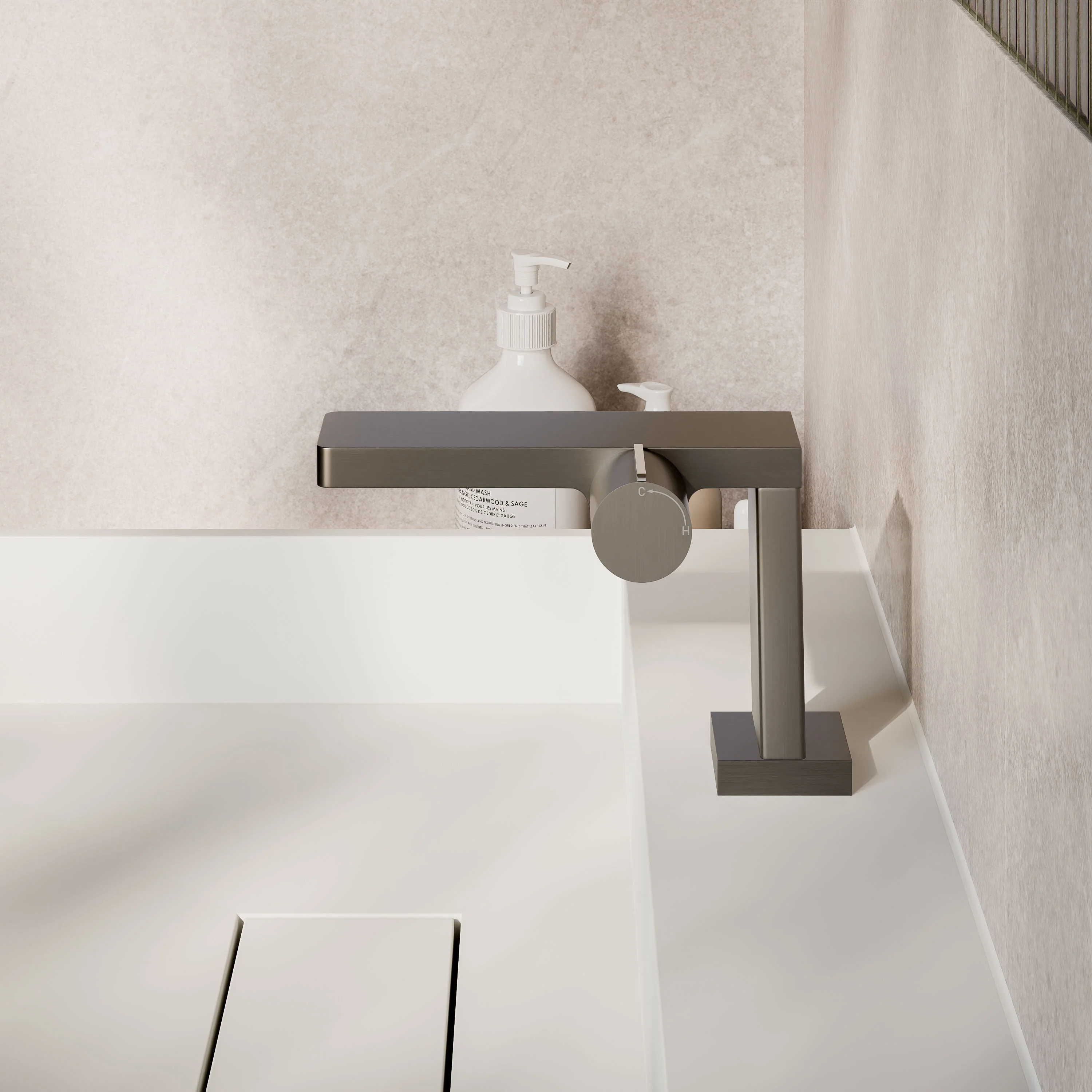 Design tvättställsblandare Tvättställsblandare NT3110G - Image 3