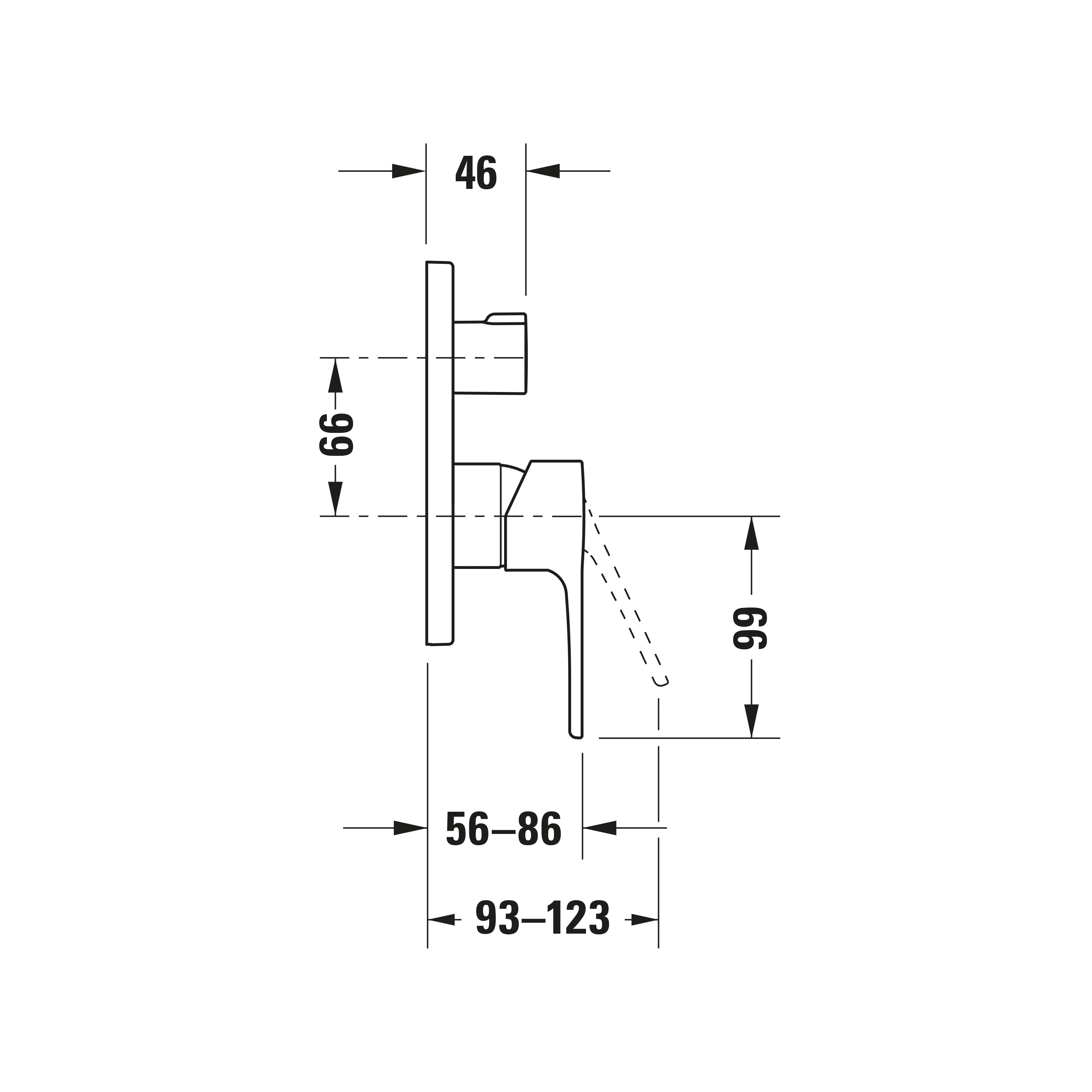 Duravit B.1 Badkarsblandare - Image 3