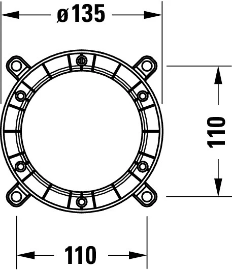 Duravit basenhet för badblandare - Image 4