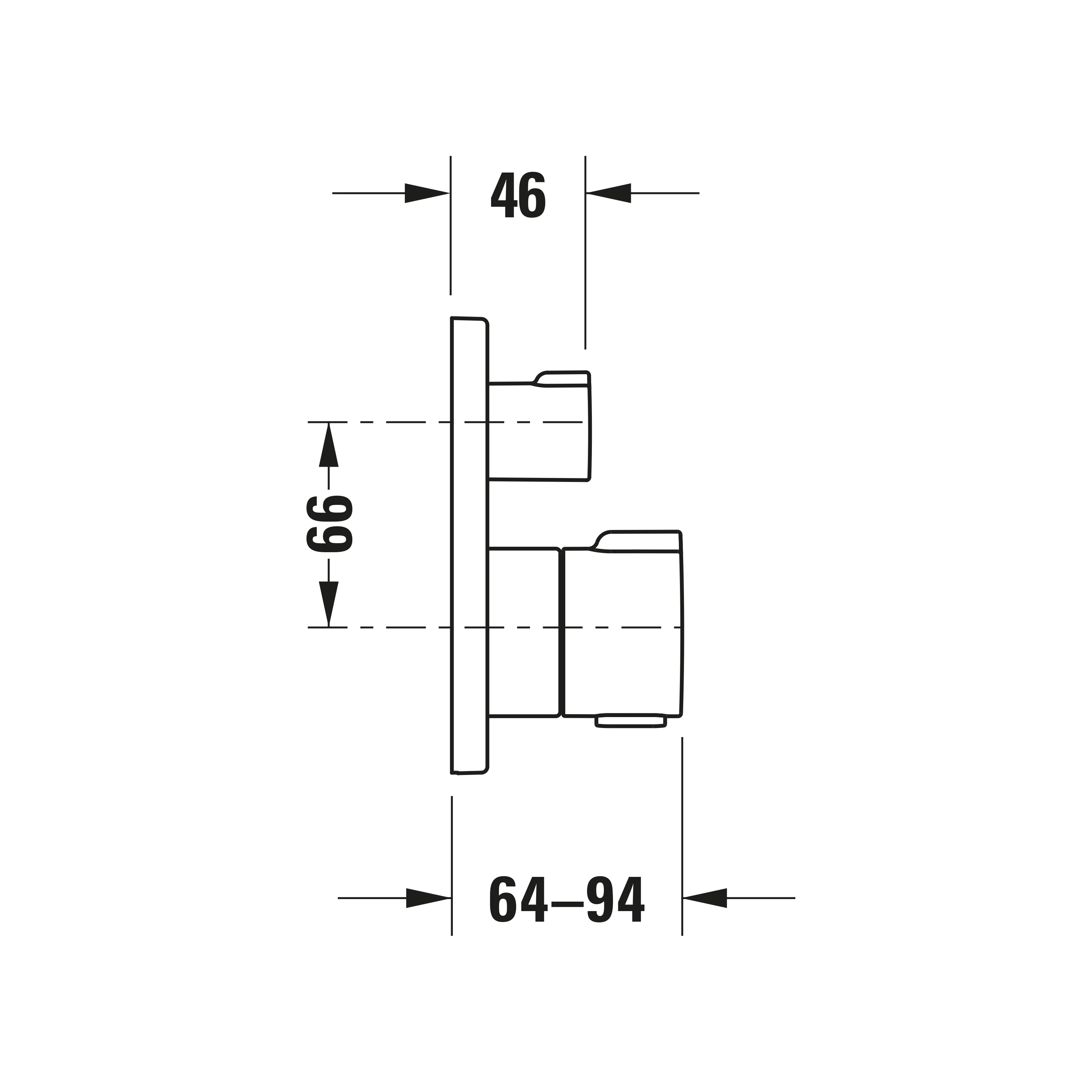 Duravit C.1 badtermostat  - Image 4