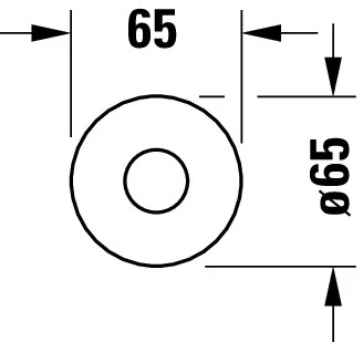 Duravit Circle badkarspip högglansig krom
 - Image 4