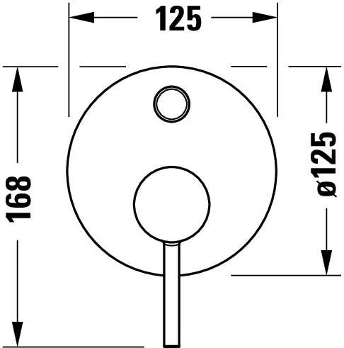 Duravit Circle dold ettgreppsblandare - Image 5