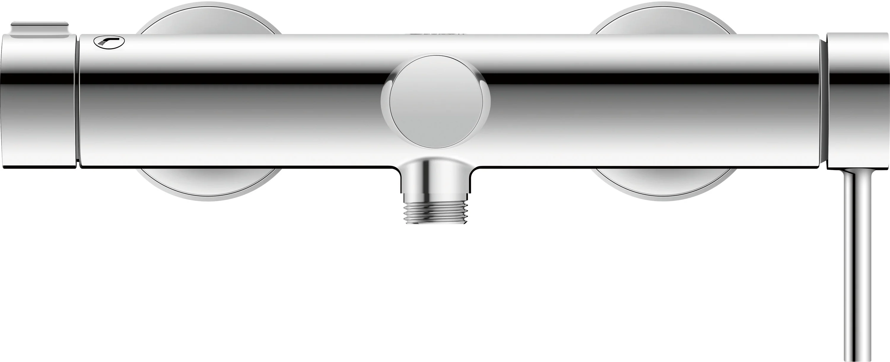 Duravit Circle Ettgrepps badkarblandare för utanpåliggande montering - Image 3