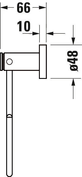 Duravit D-Code handduksring  - Image 5