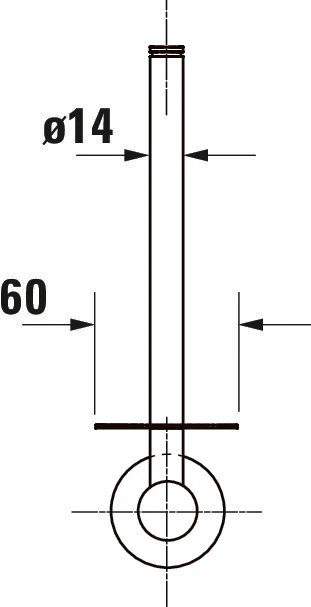 Duravit D-Code reservrullhållare - Image 5