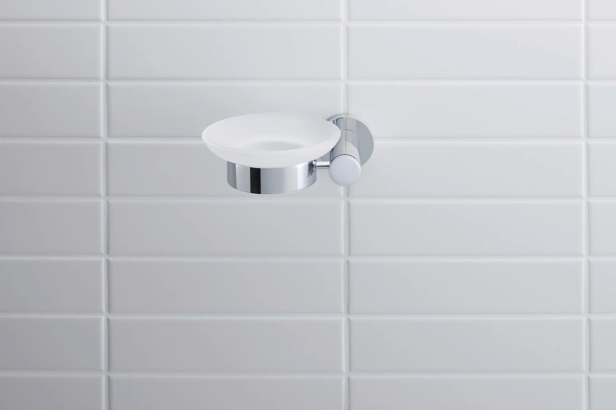 Duravit D-Code tvålkopp Ø10 cm för 1 tvål  - Image 3