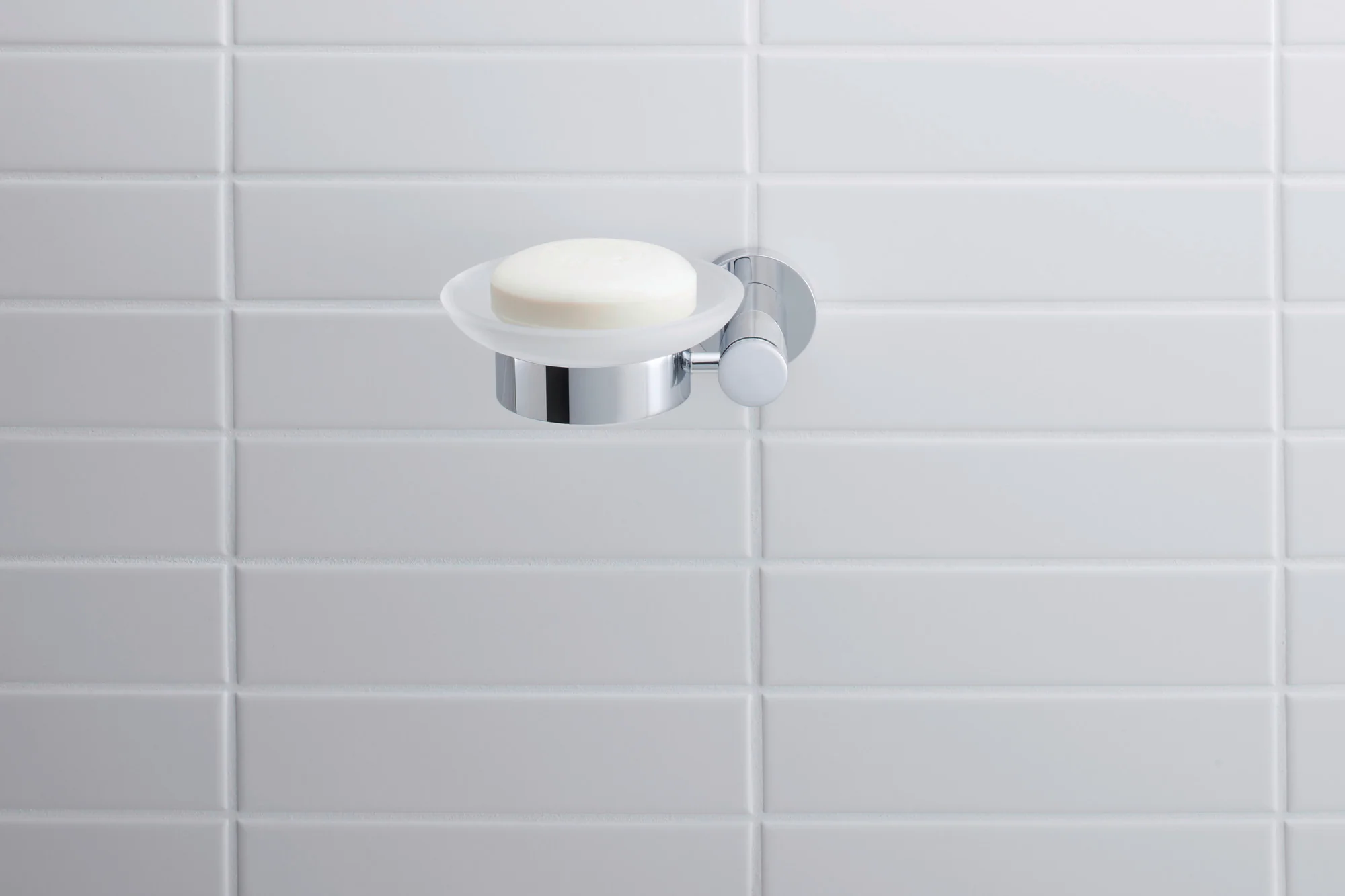 Duravit D-Code tvålkopp Ø10 cm för 1 tvål  - Image 4