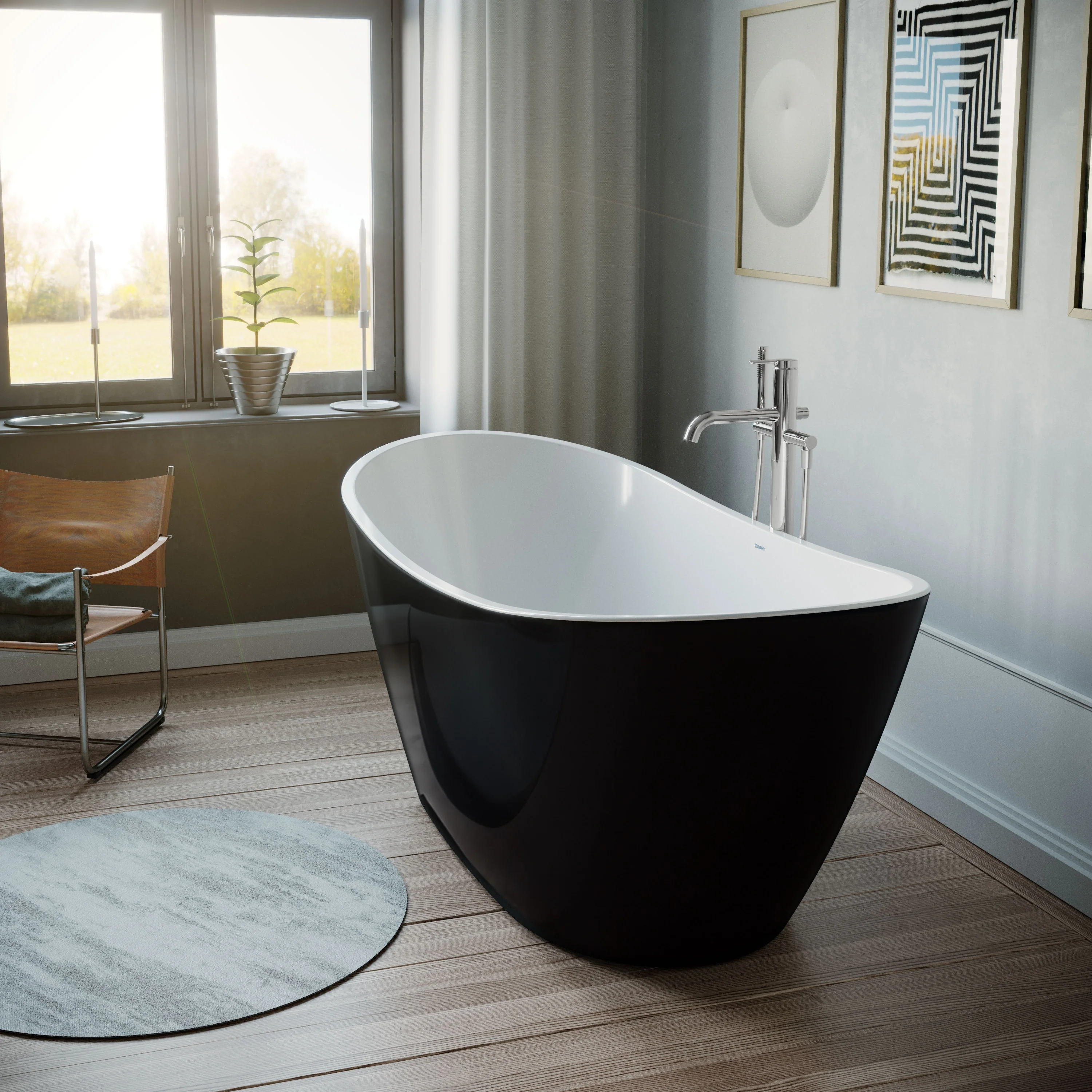 Duravit DuraBerk fristående badkar - Image 3