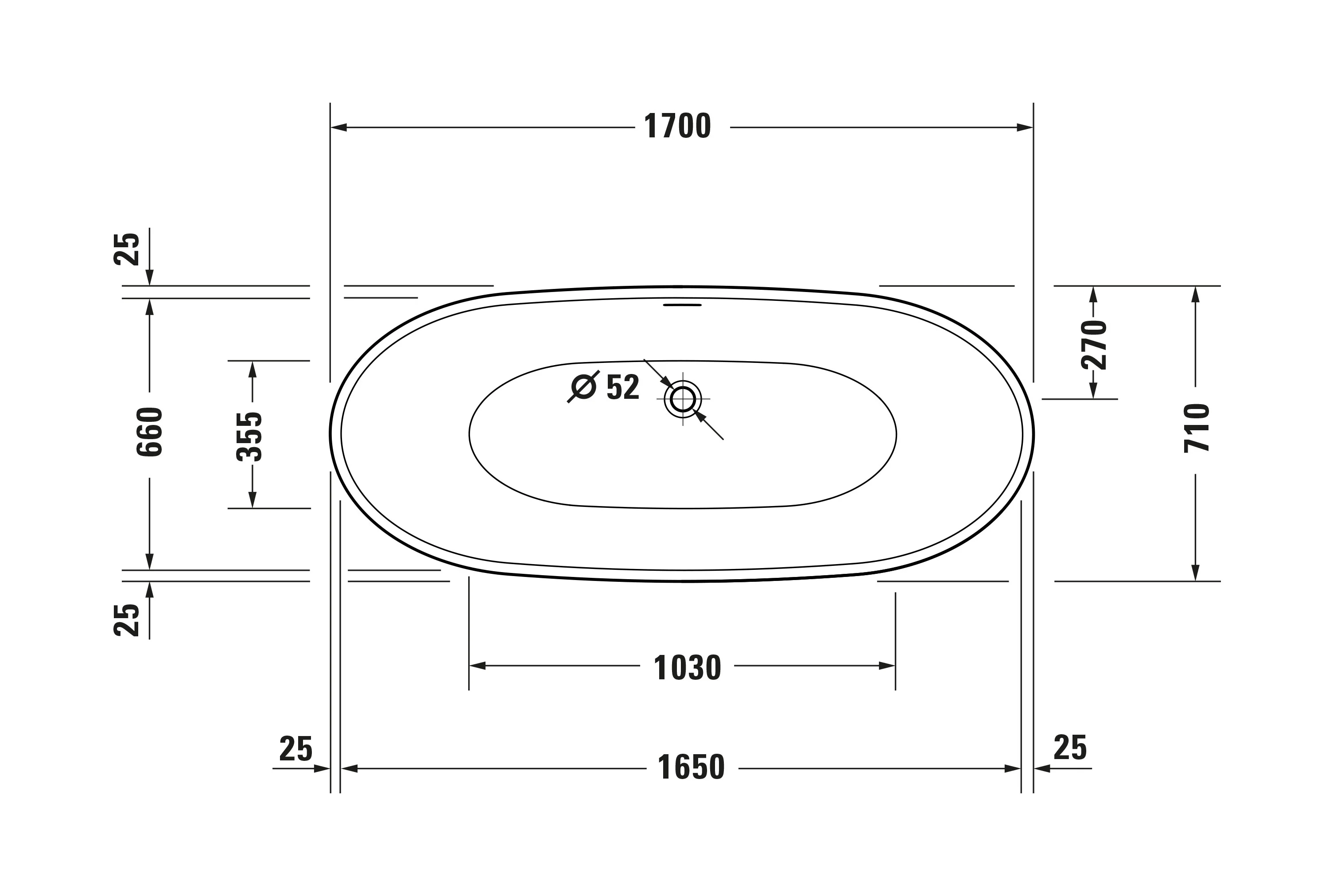 Duravit DuraBerk fristående badkar - Image 12