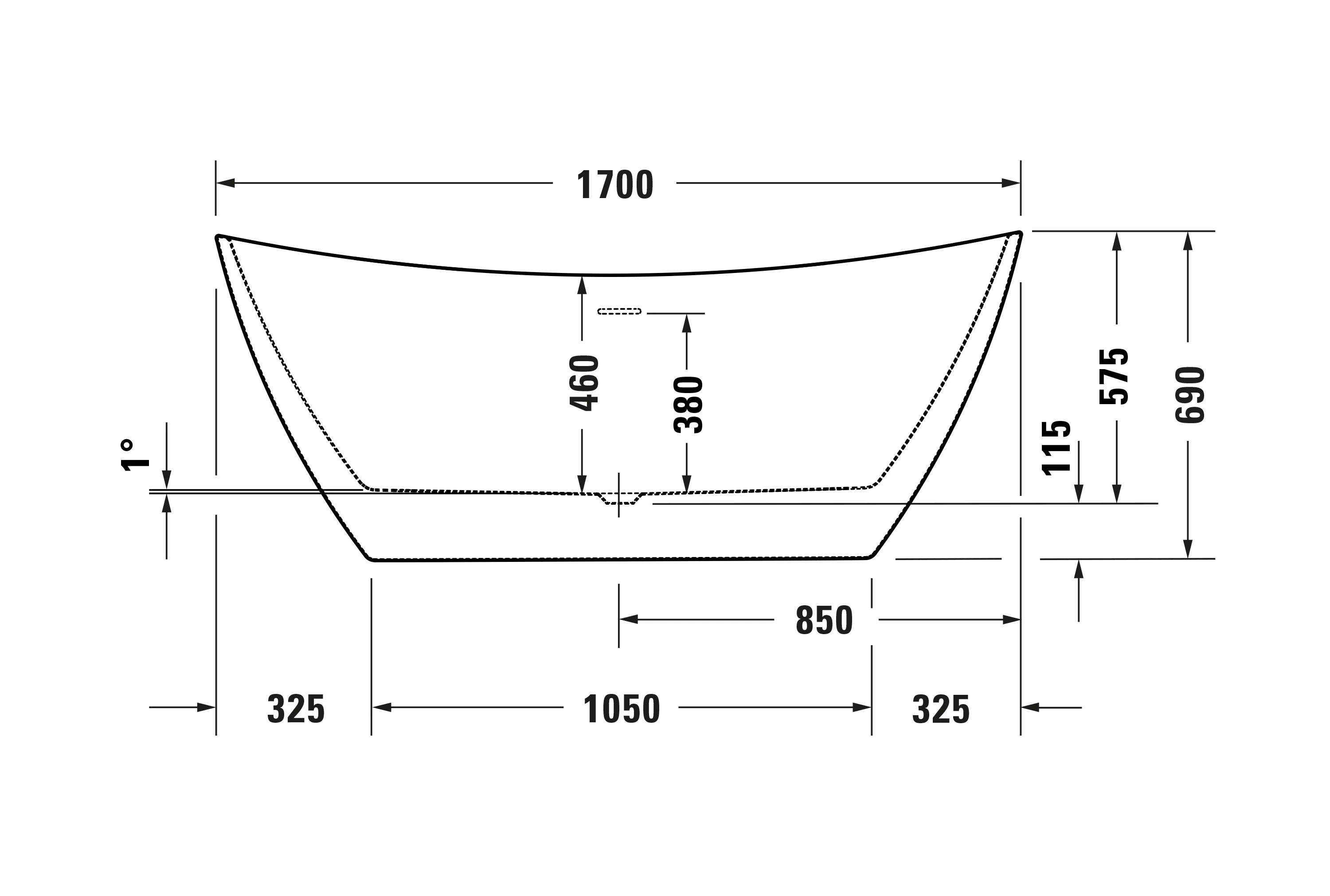 Duravit DuraBerk fristående badkar - Image 26