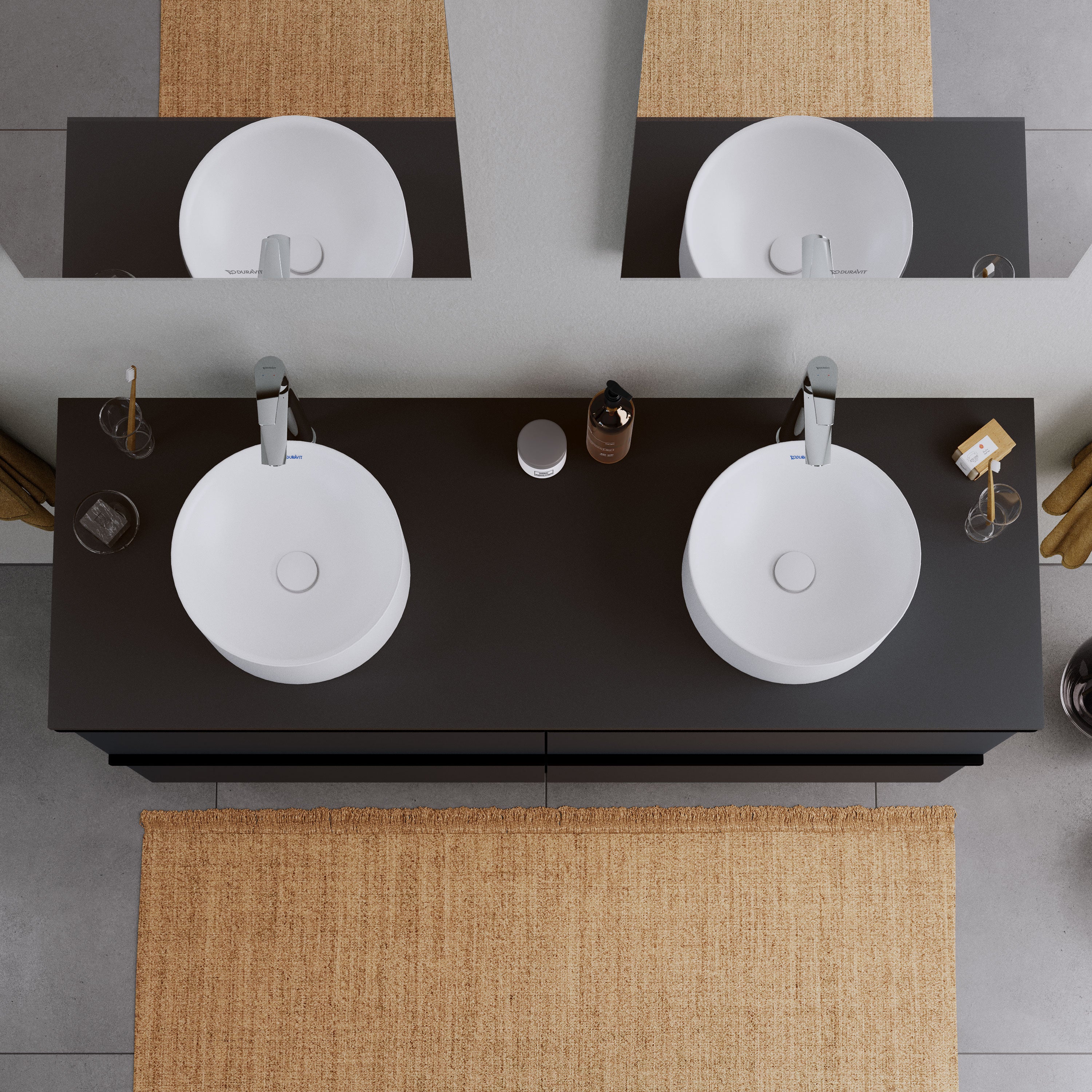 Duravit DuraCielo tvättställ för bänkskiva - Image 3