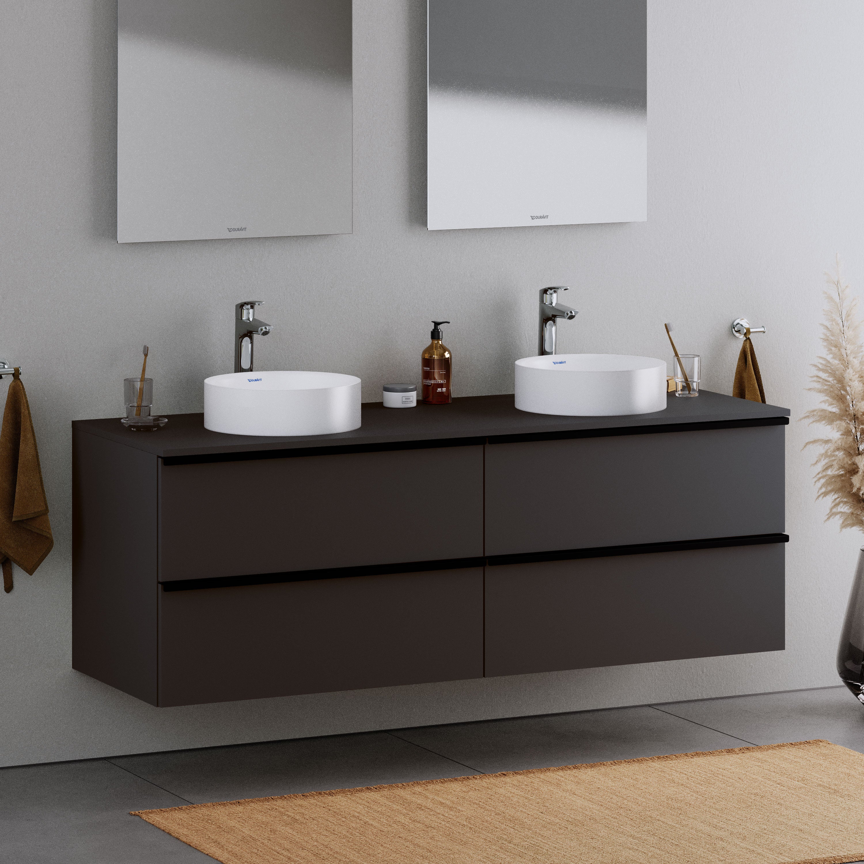 Duravit DuraCielo tvättställ för bänkskiva - Image 4