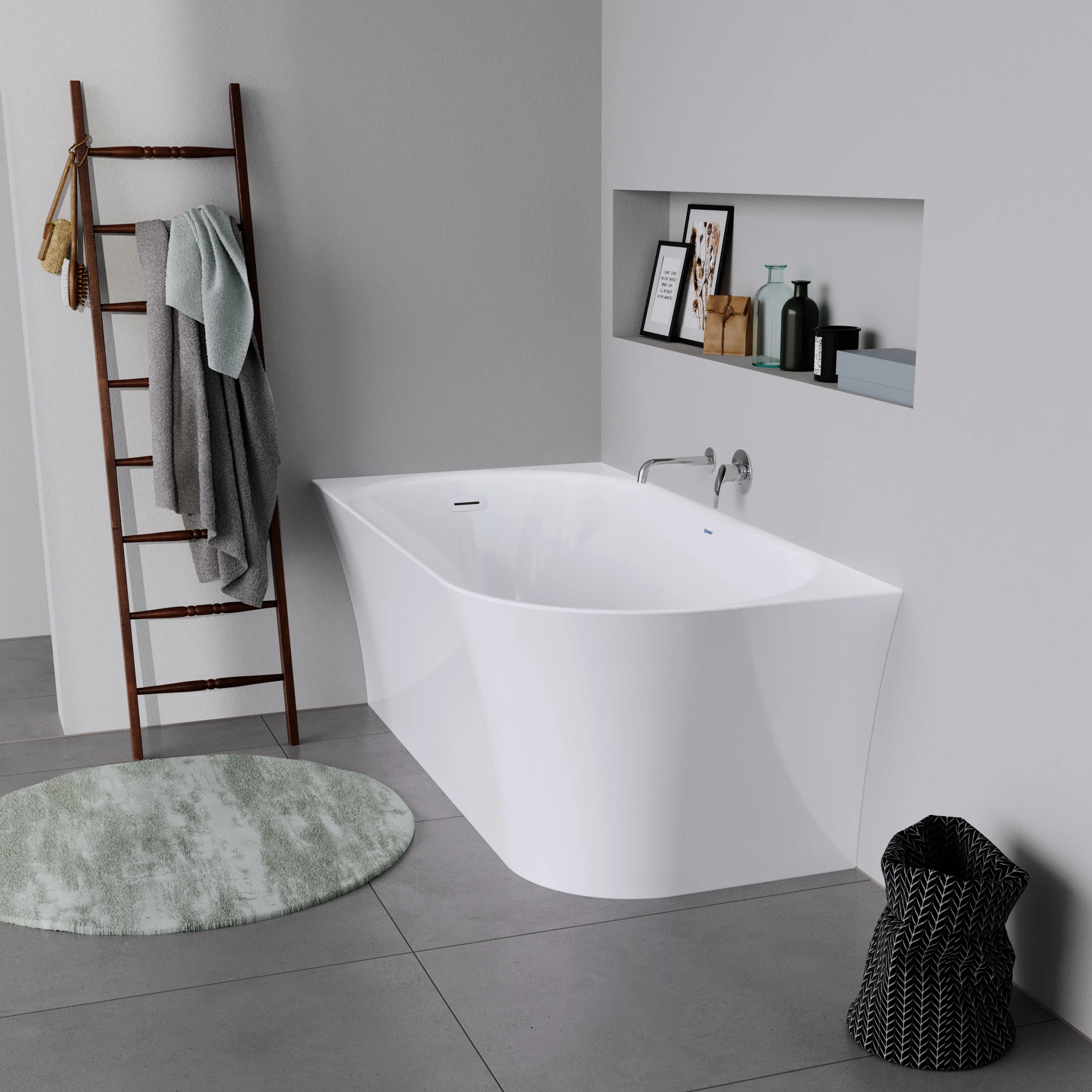 Duravit DuraDelfi hörnbadkar - Image 2