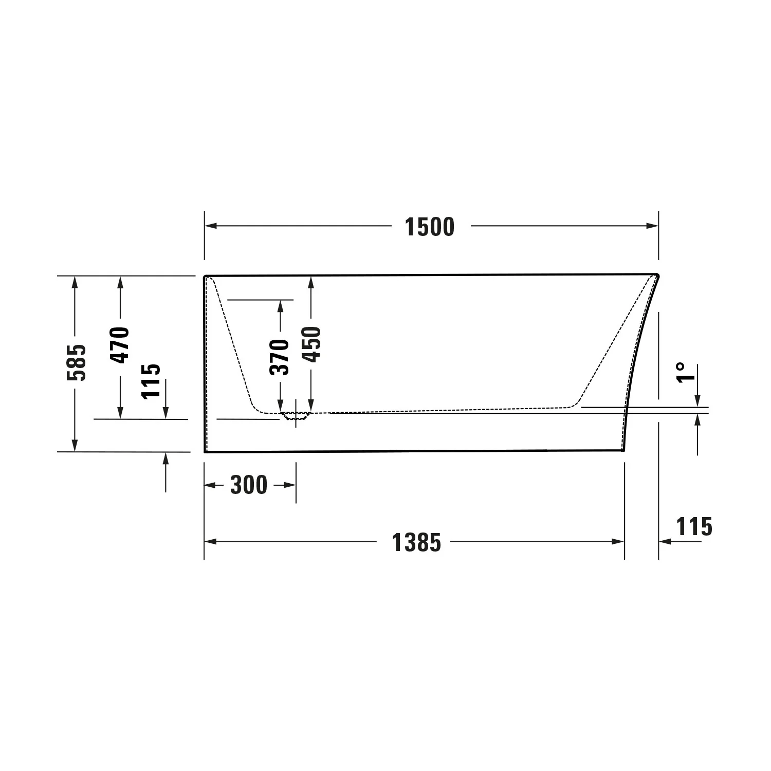 Duravit DuraDelfi hörnbadkar - Image 4