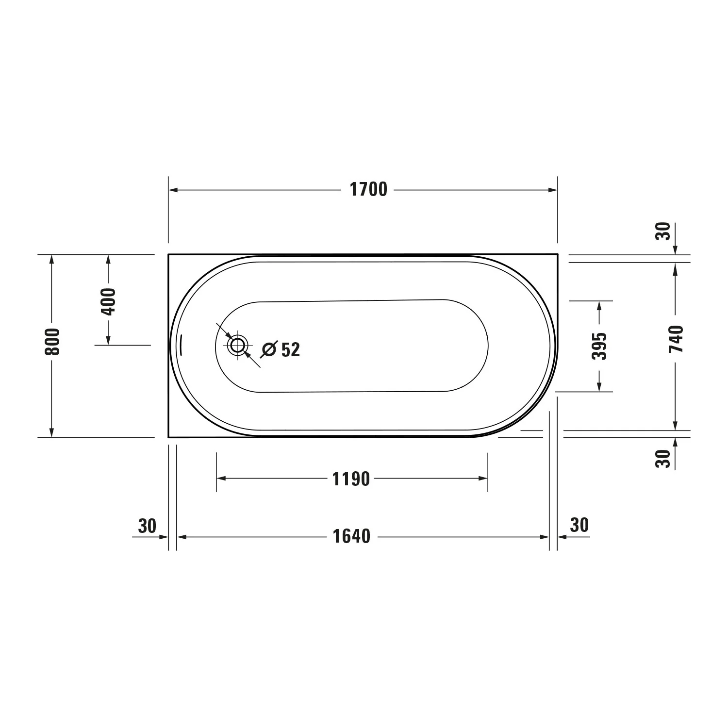 Duravit DuraDelfi hörnbadkar - Image 7