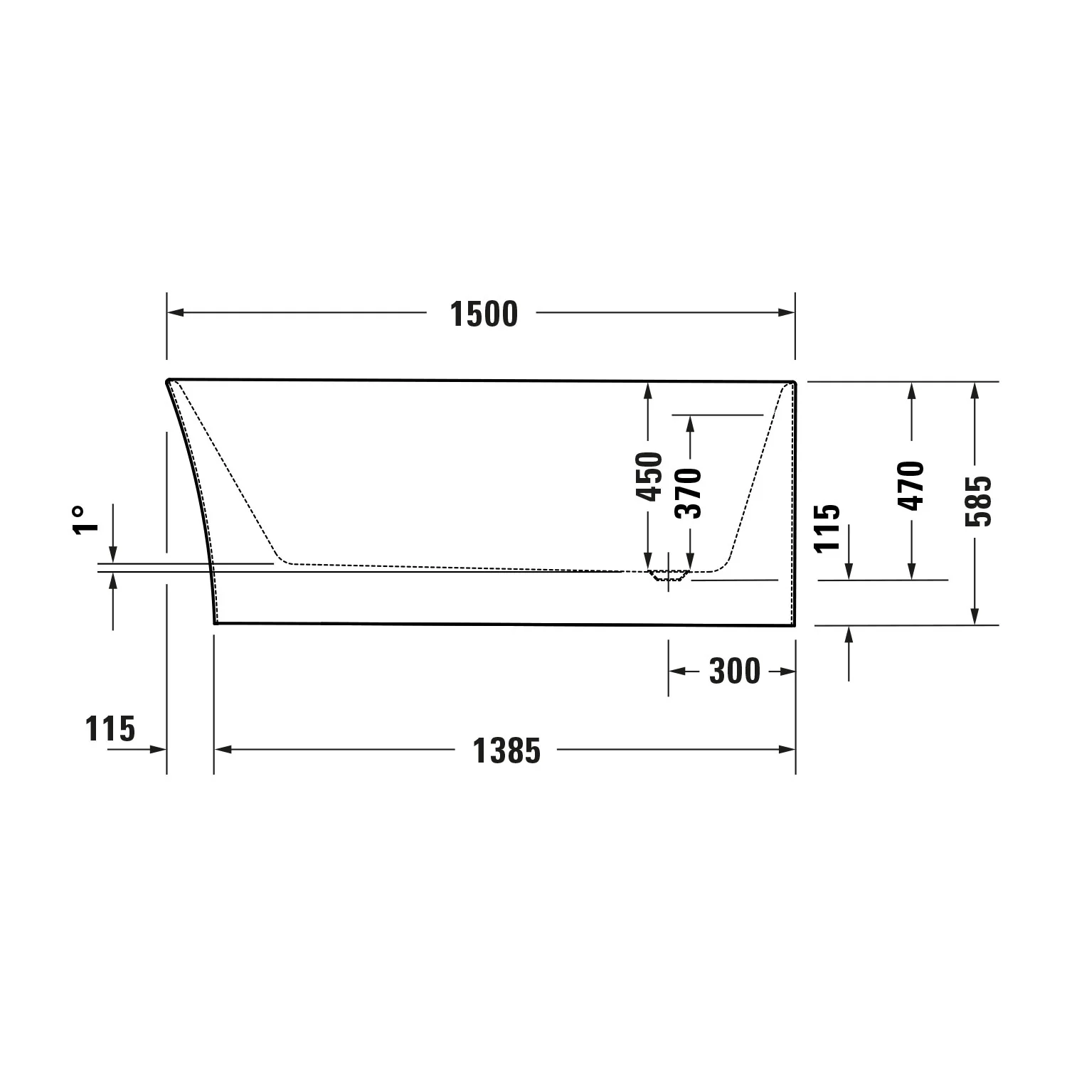 Duravit DuraDelfi hörnbadkar - Image 4