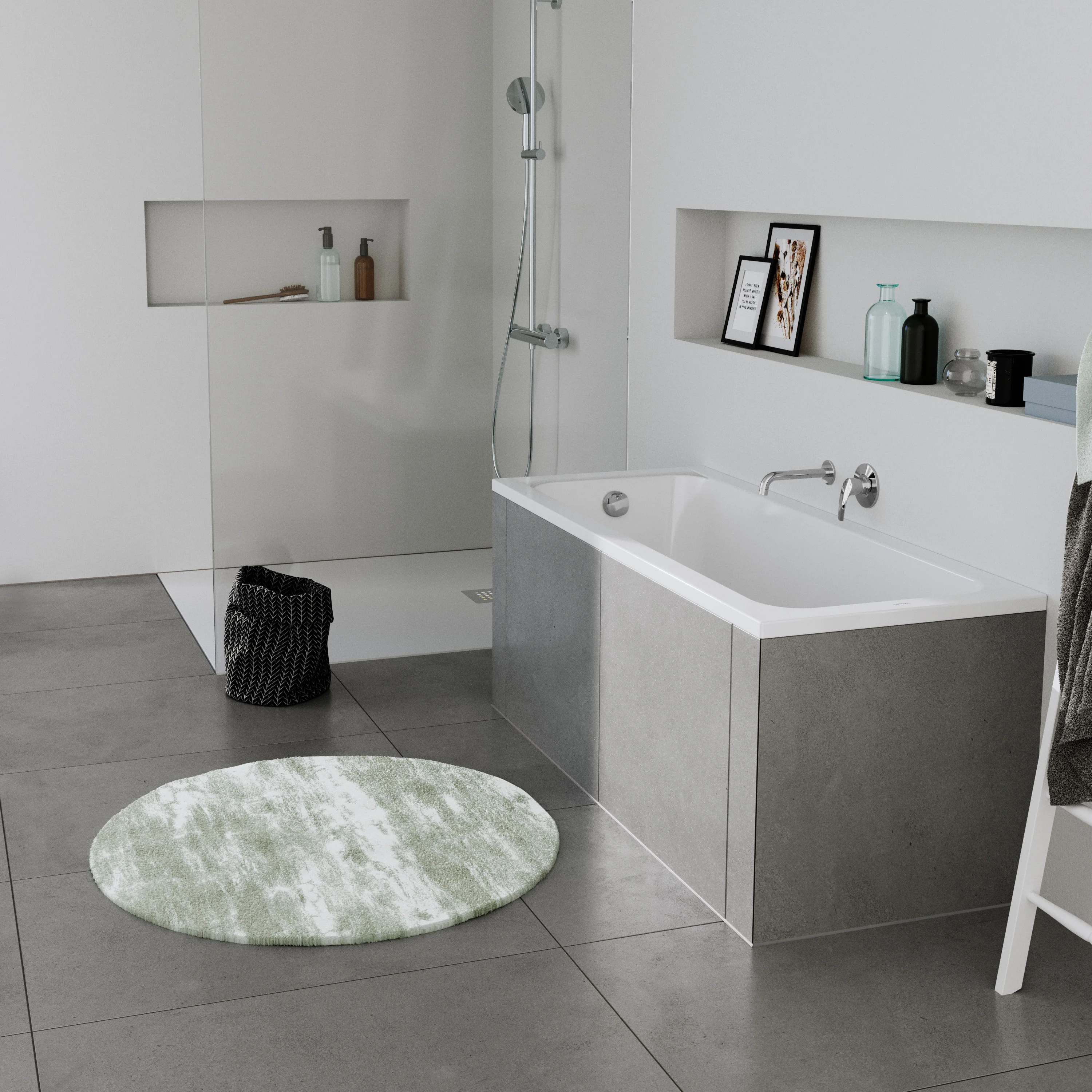 Duravit DuraLavant rektangulär badkar, för installation - Image 2