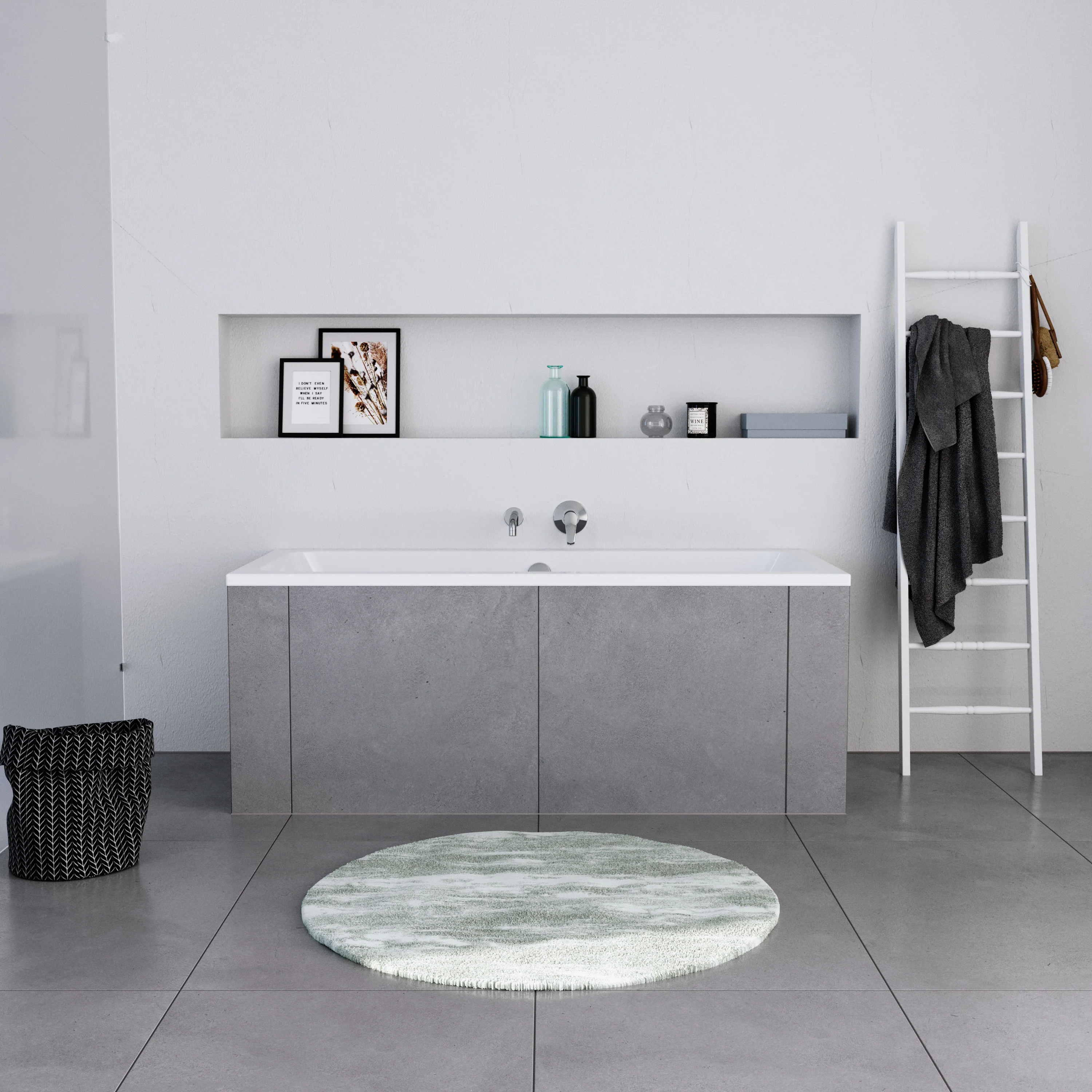 Duravit DuraLavant rektangulär badkar, för installation - Image 4
