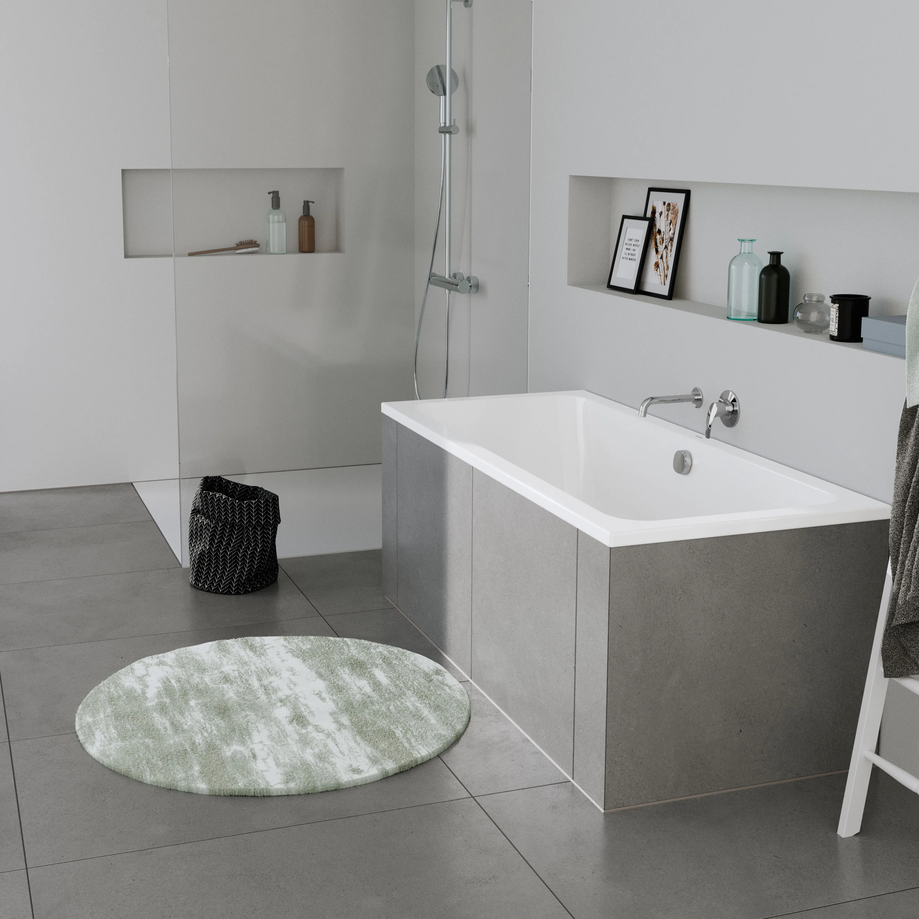 Duravit DuraLavant rektangulär badkar, för installation - Image 5