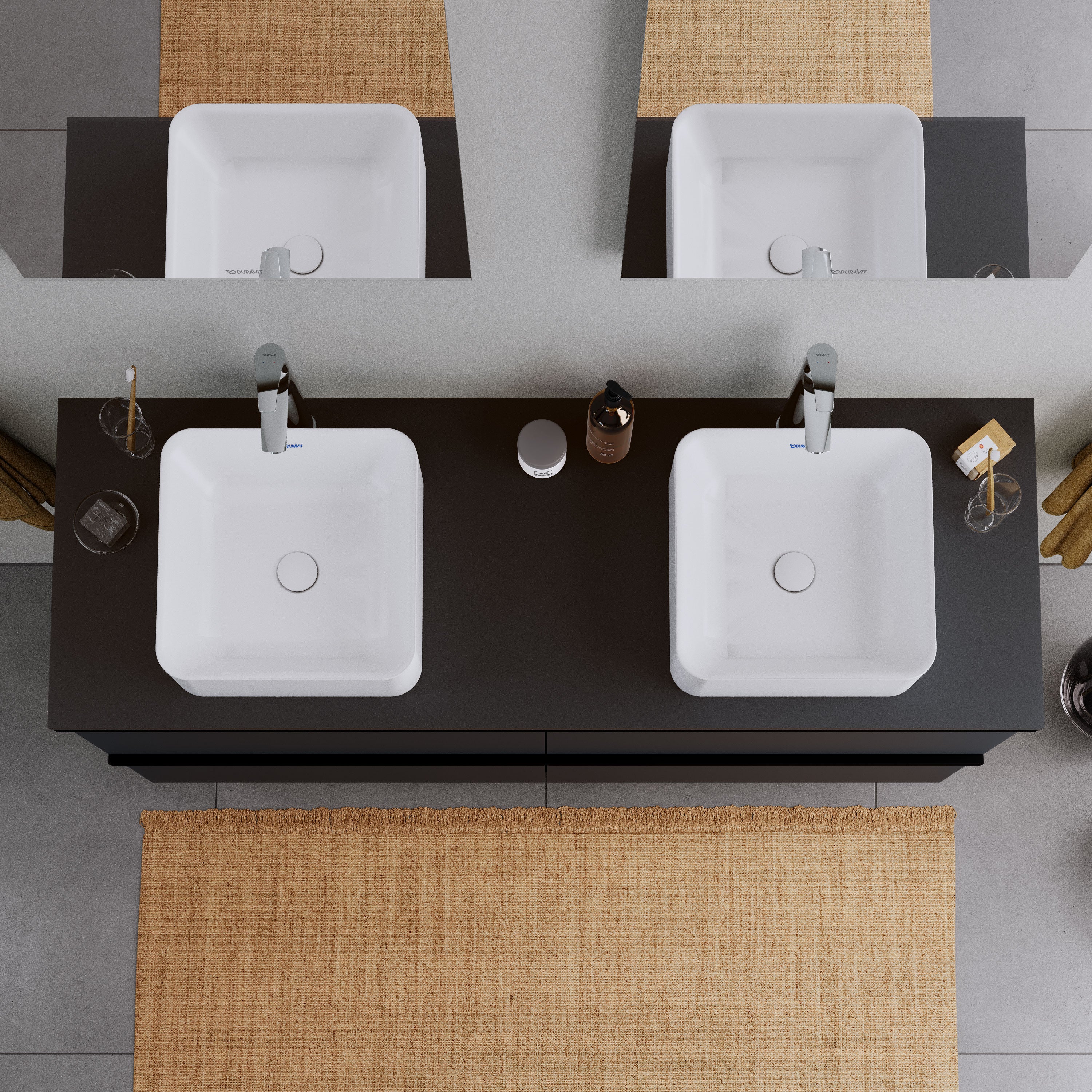 Duravit DuraMaui tvättställ för bänkskiva - Image 3