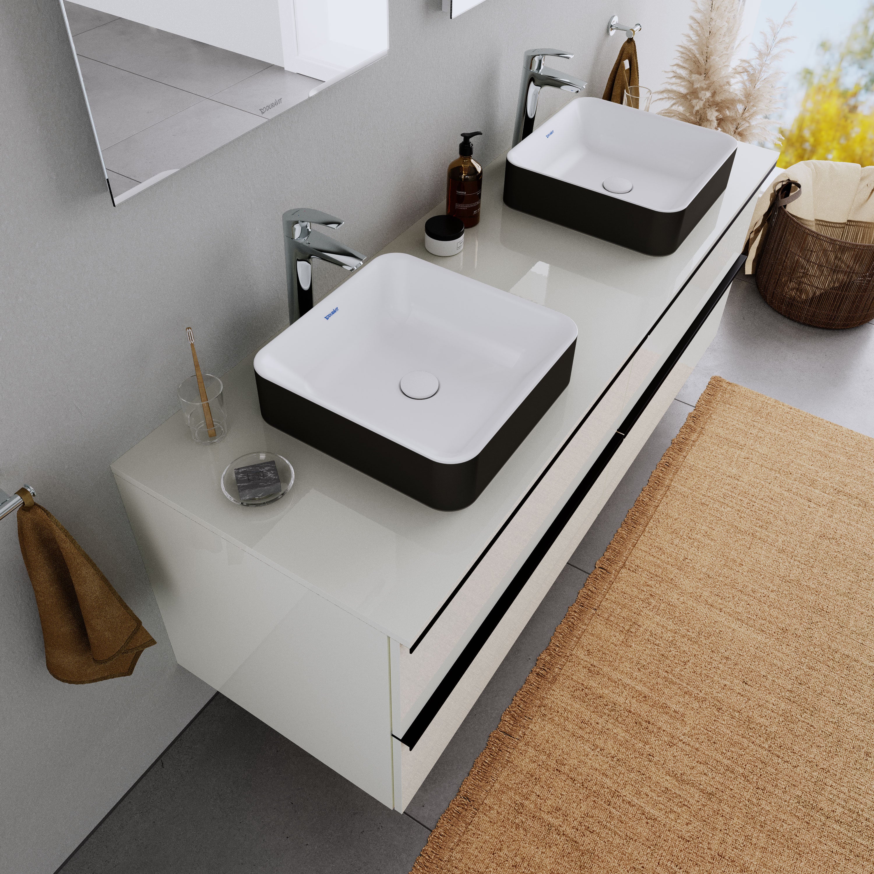 Duravit DuraMaui tvättställ för bänkskiva - Image 6