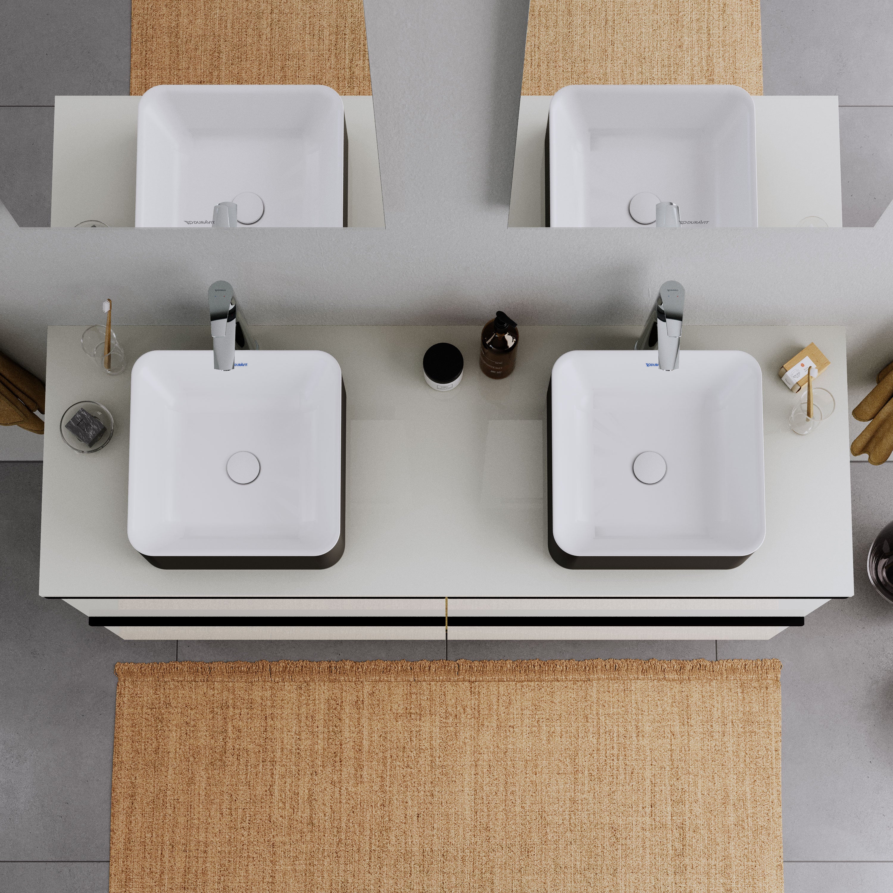 Duravit DuraMaui tvättställ för bänkskiva - Image 8