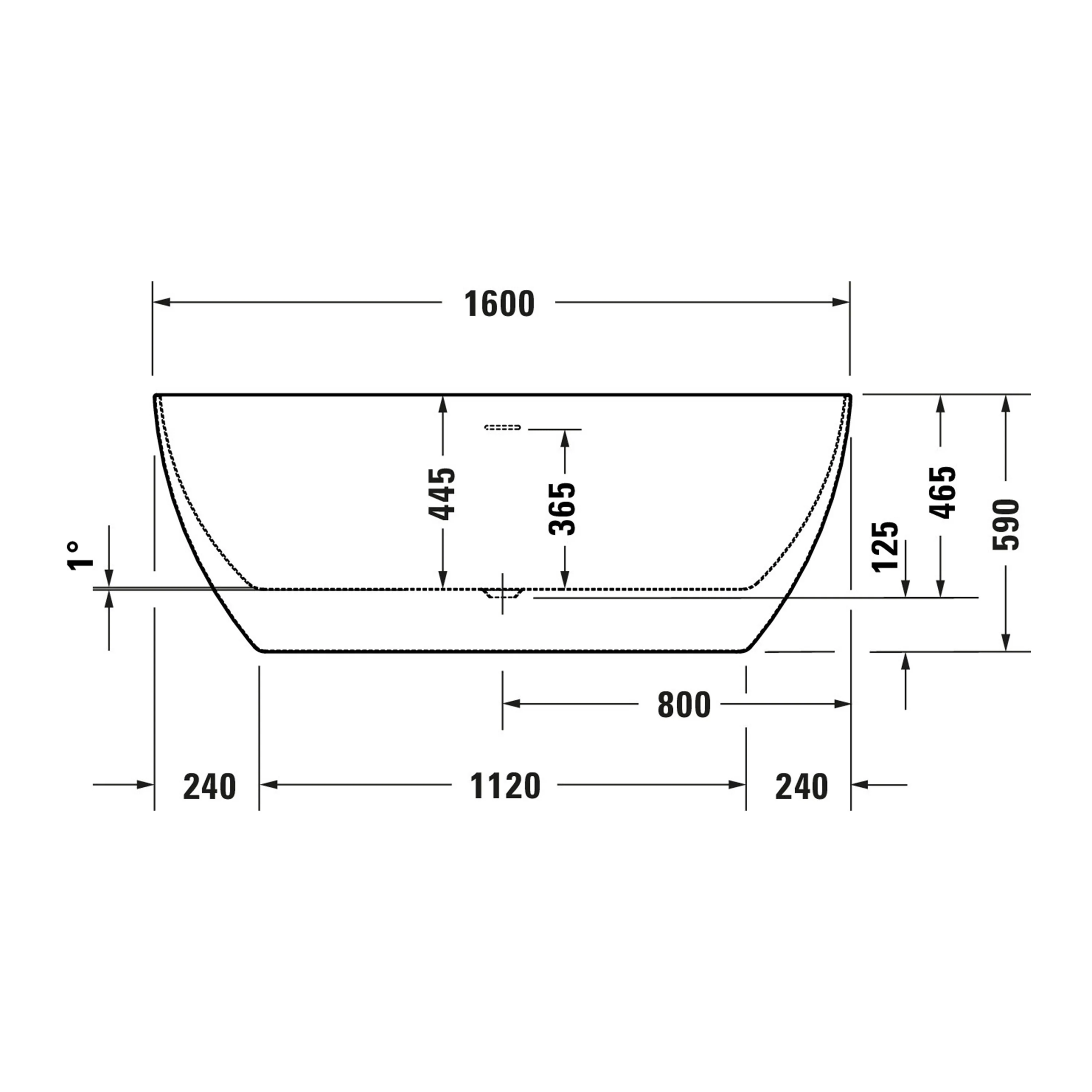 Duravit DuraMuna fristående badkar - Image 12