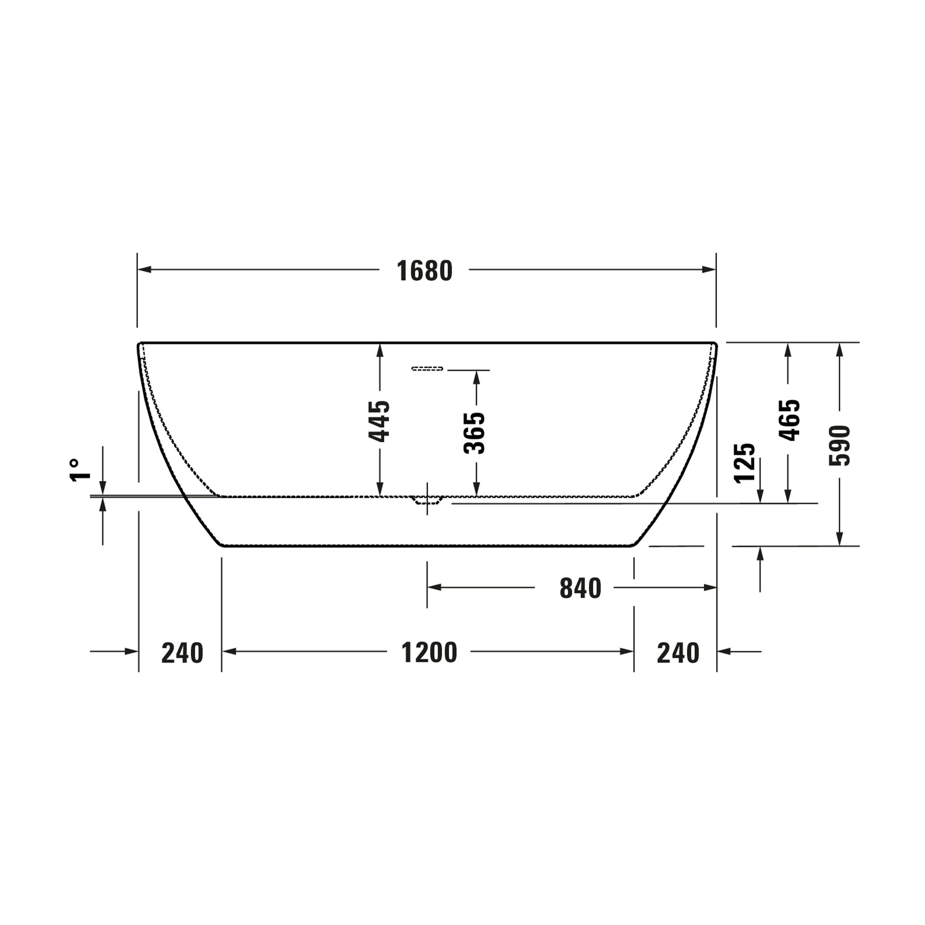 Duravit DuraMuna fristående badkar - Image 14