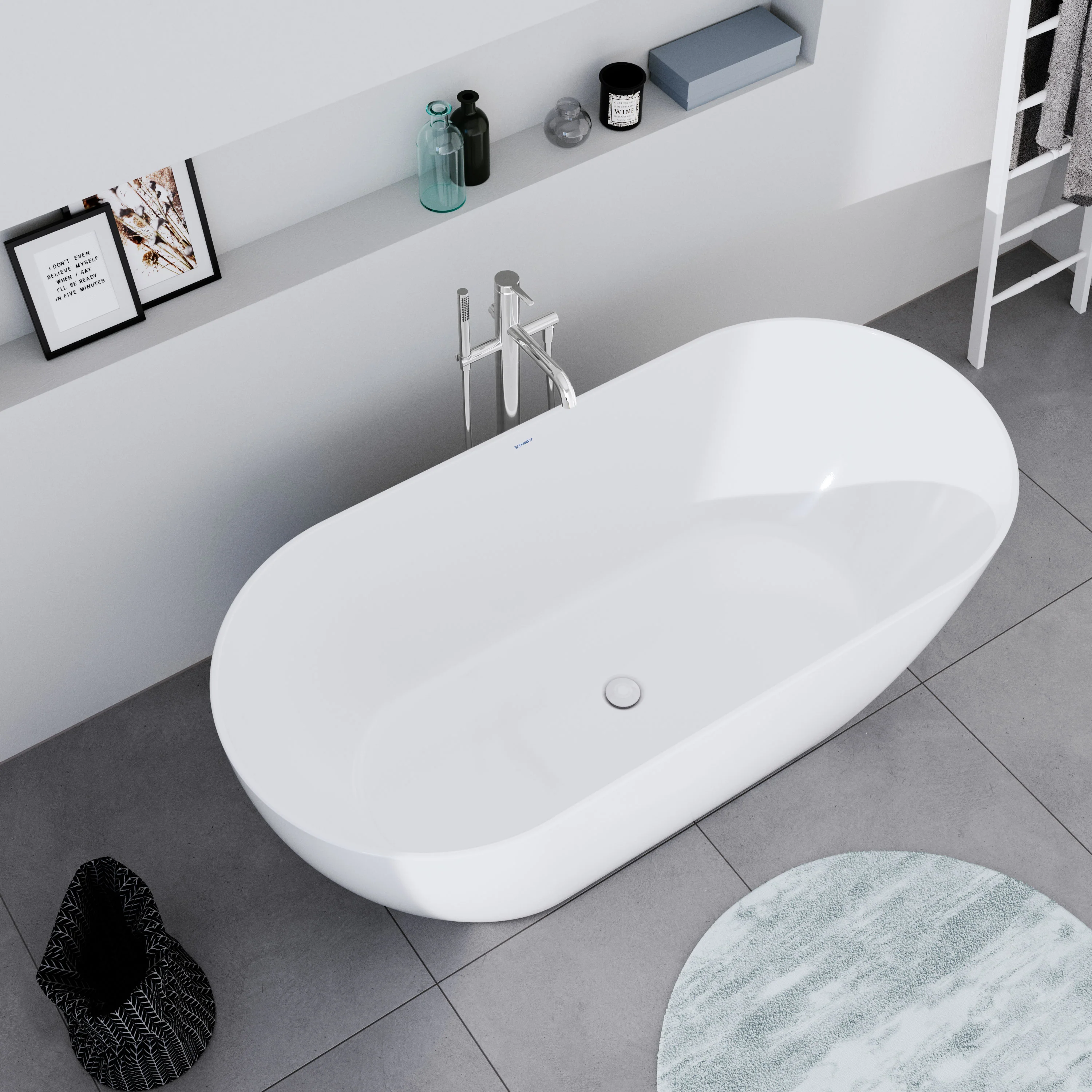 Duravit DuraMuna fristående badkar - Image 3