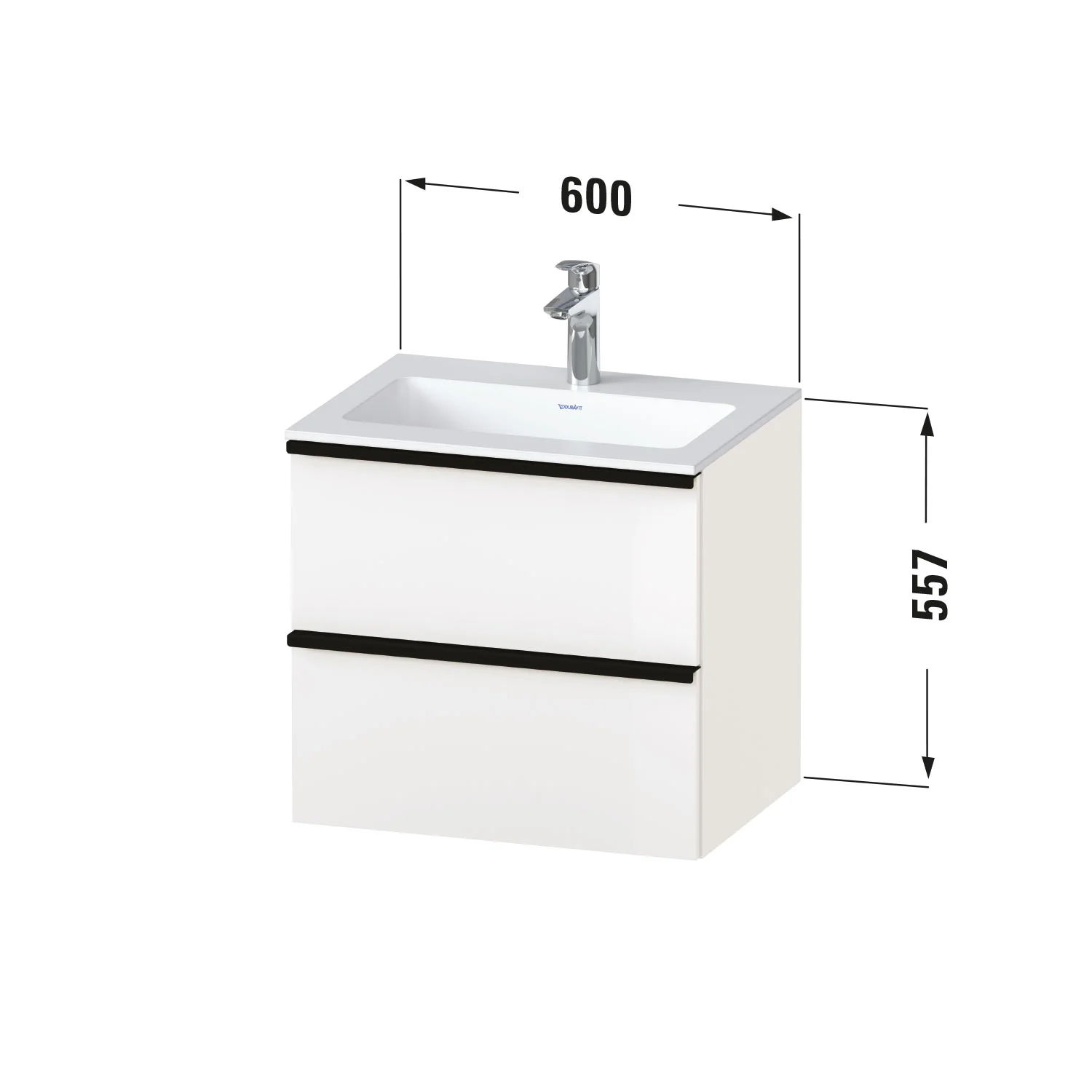 Duravit DuraPoint badrumsmöbelset 60 cm - Image 16