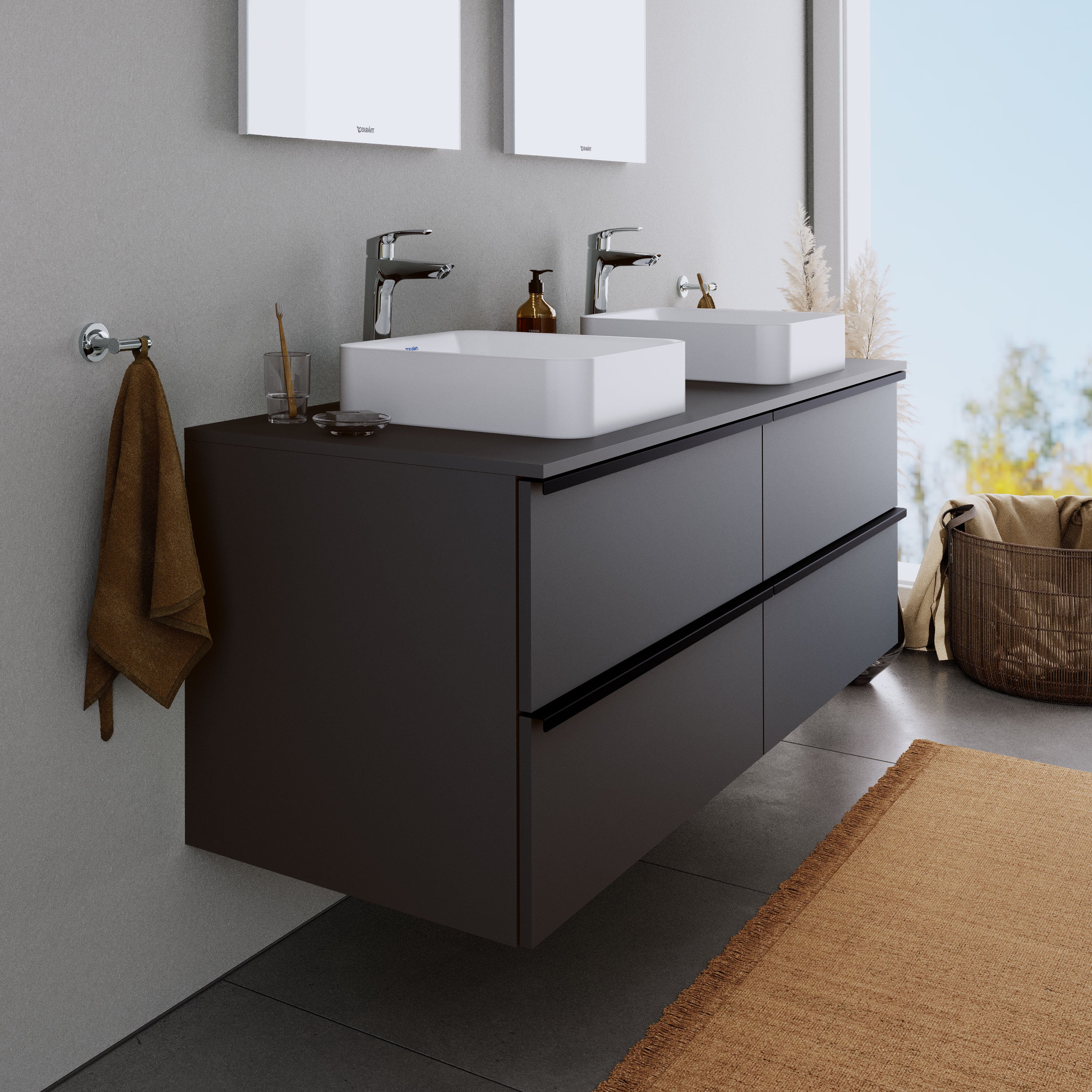 Duravit DuraPoint tvättställsskåp 120 cm - Image 13