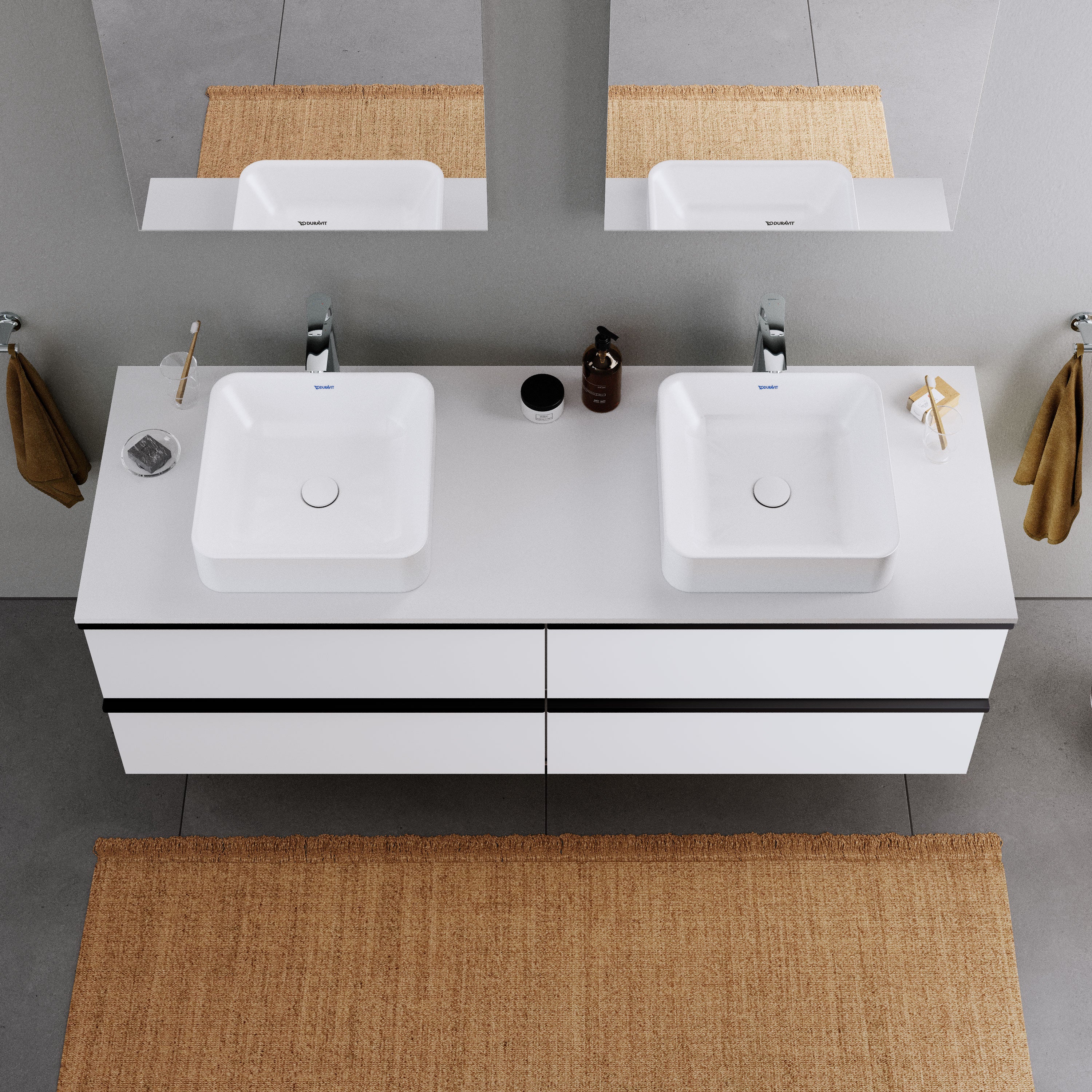 Duravit DuraPoint tvättställsskåp 120 cm - Image 4